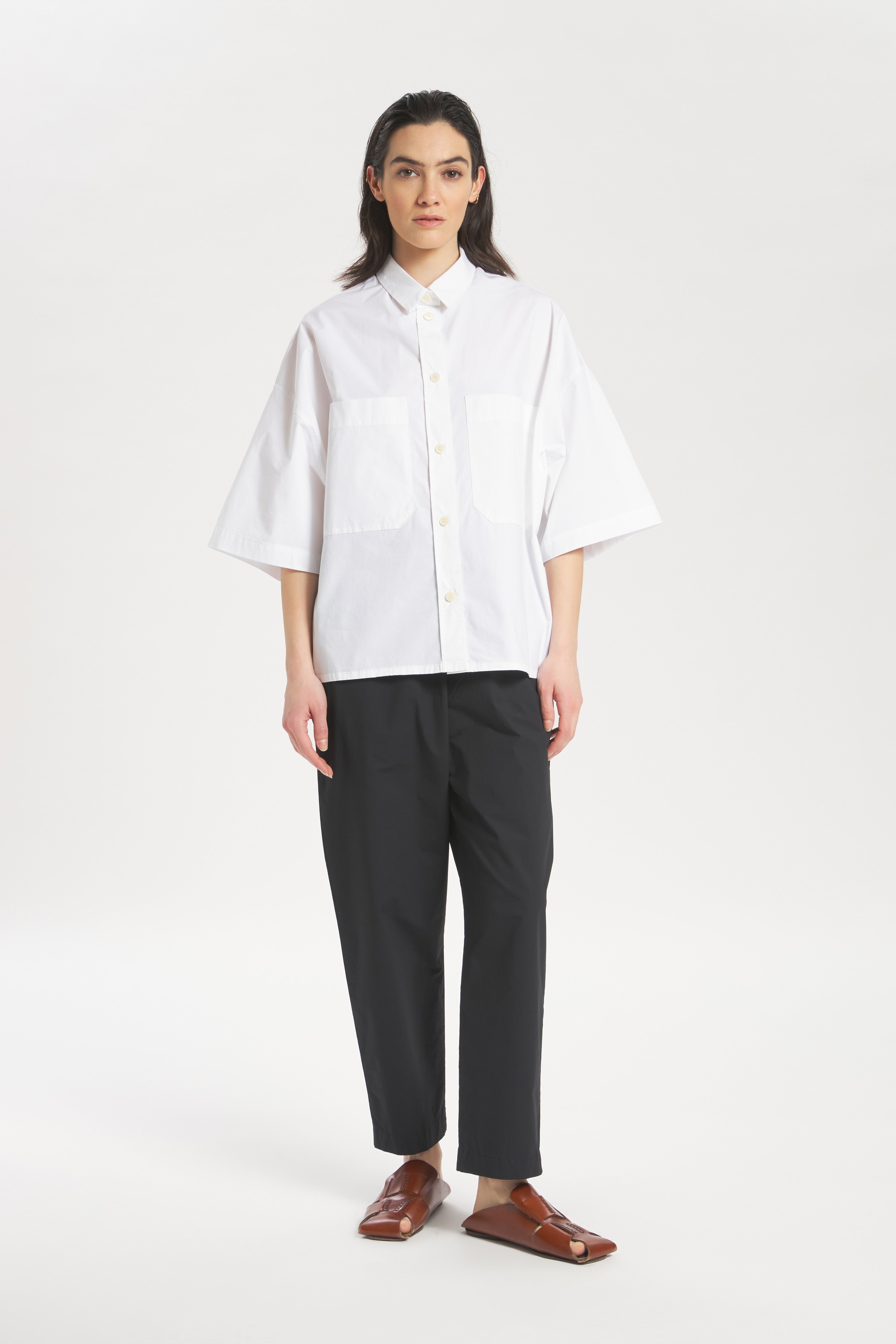 Shirt Priscilla Vion Bianco