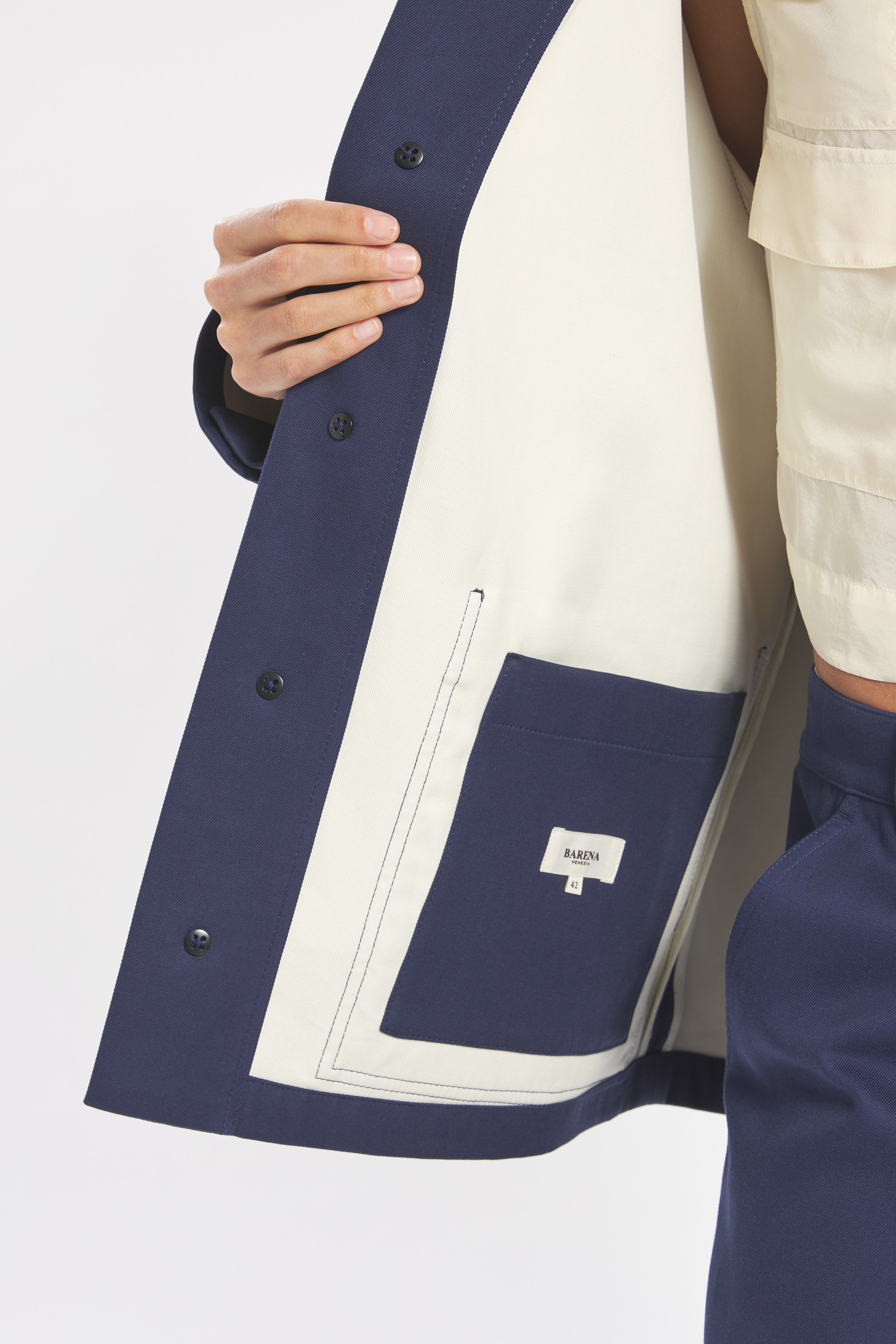 Coat Maia Duo Navy
