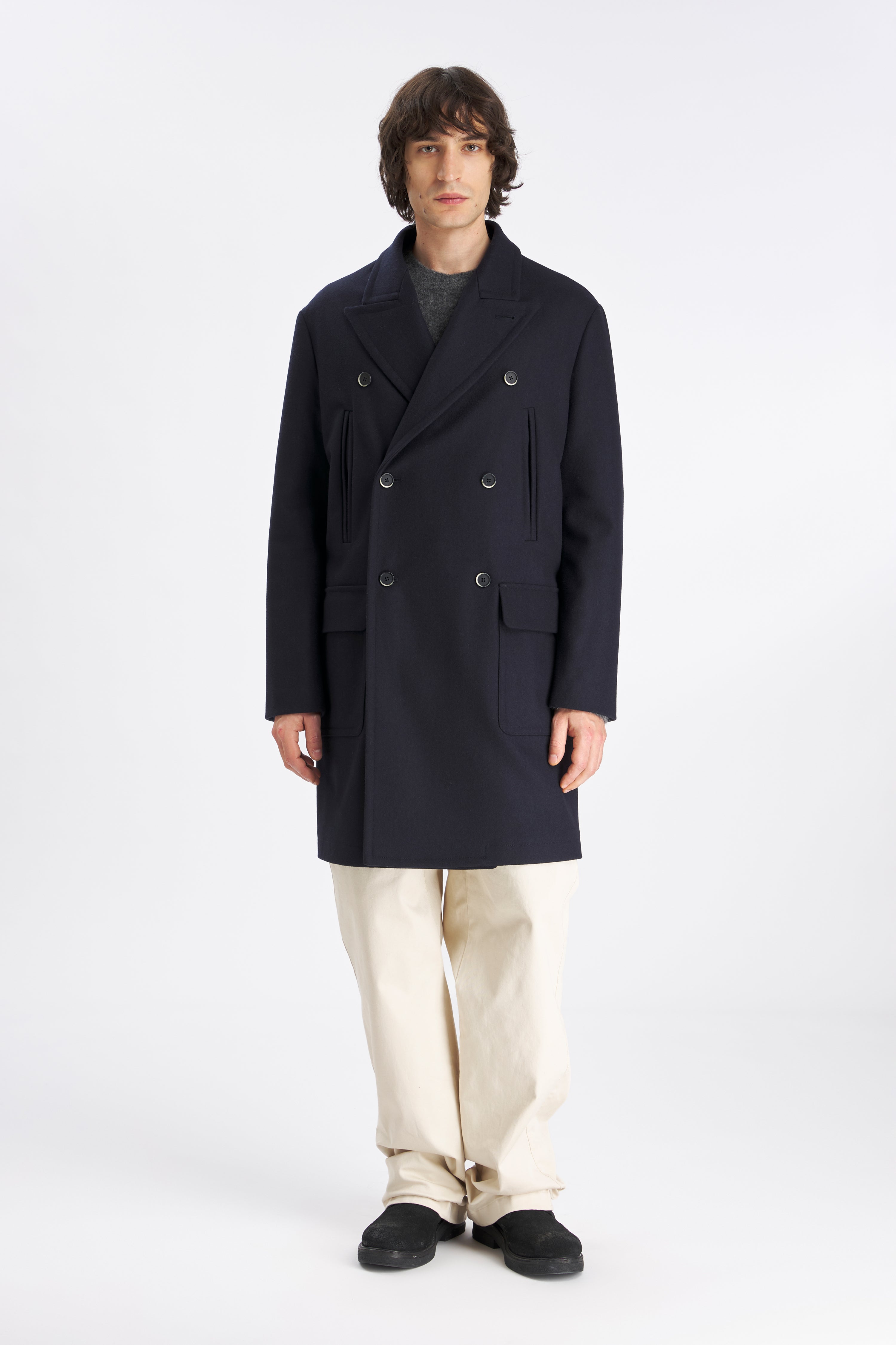 Coat Navale Caramal Navy