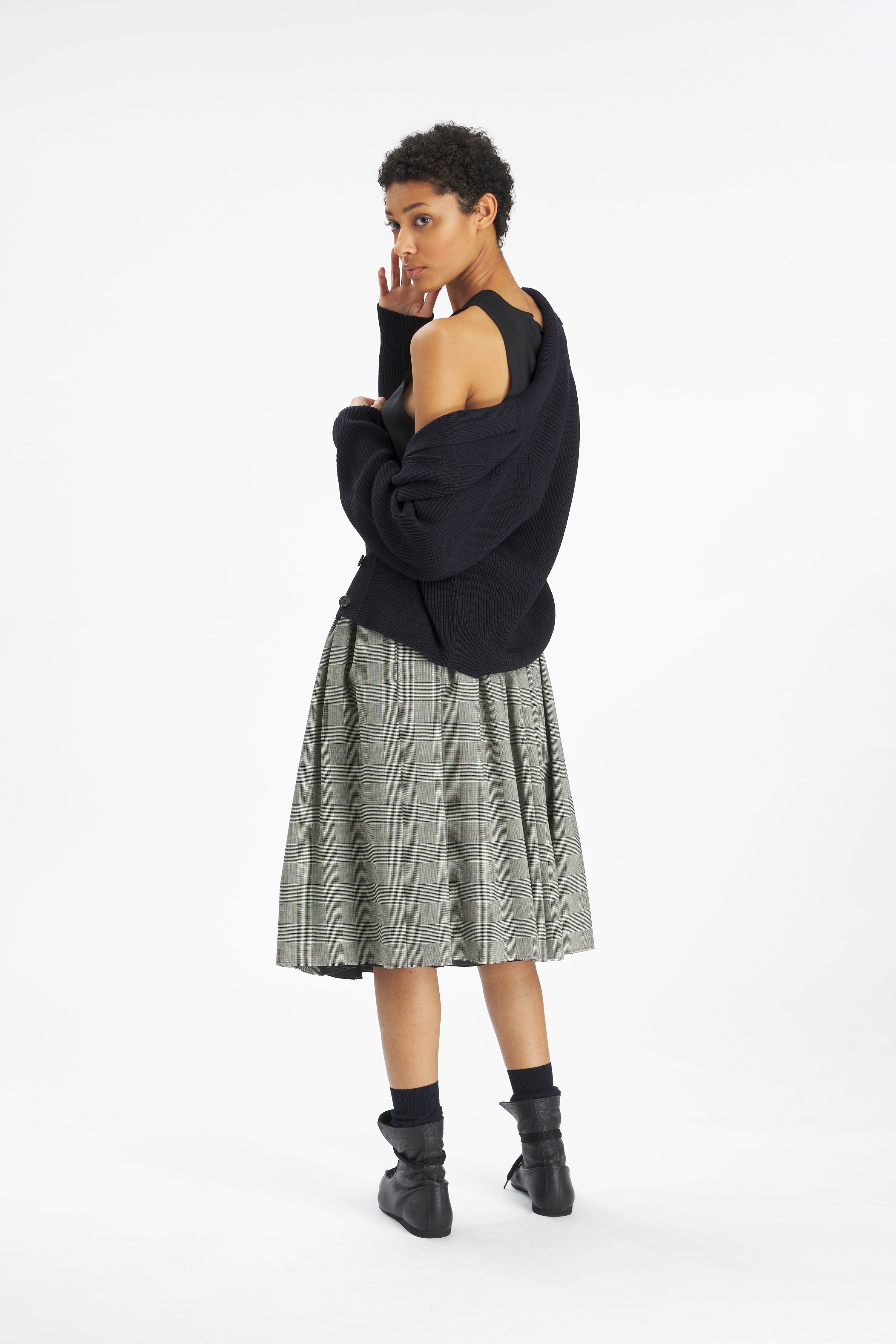 Skirt Goletta TV Optica Avorio
