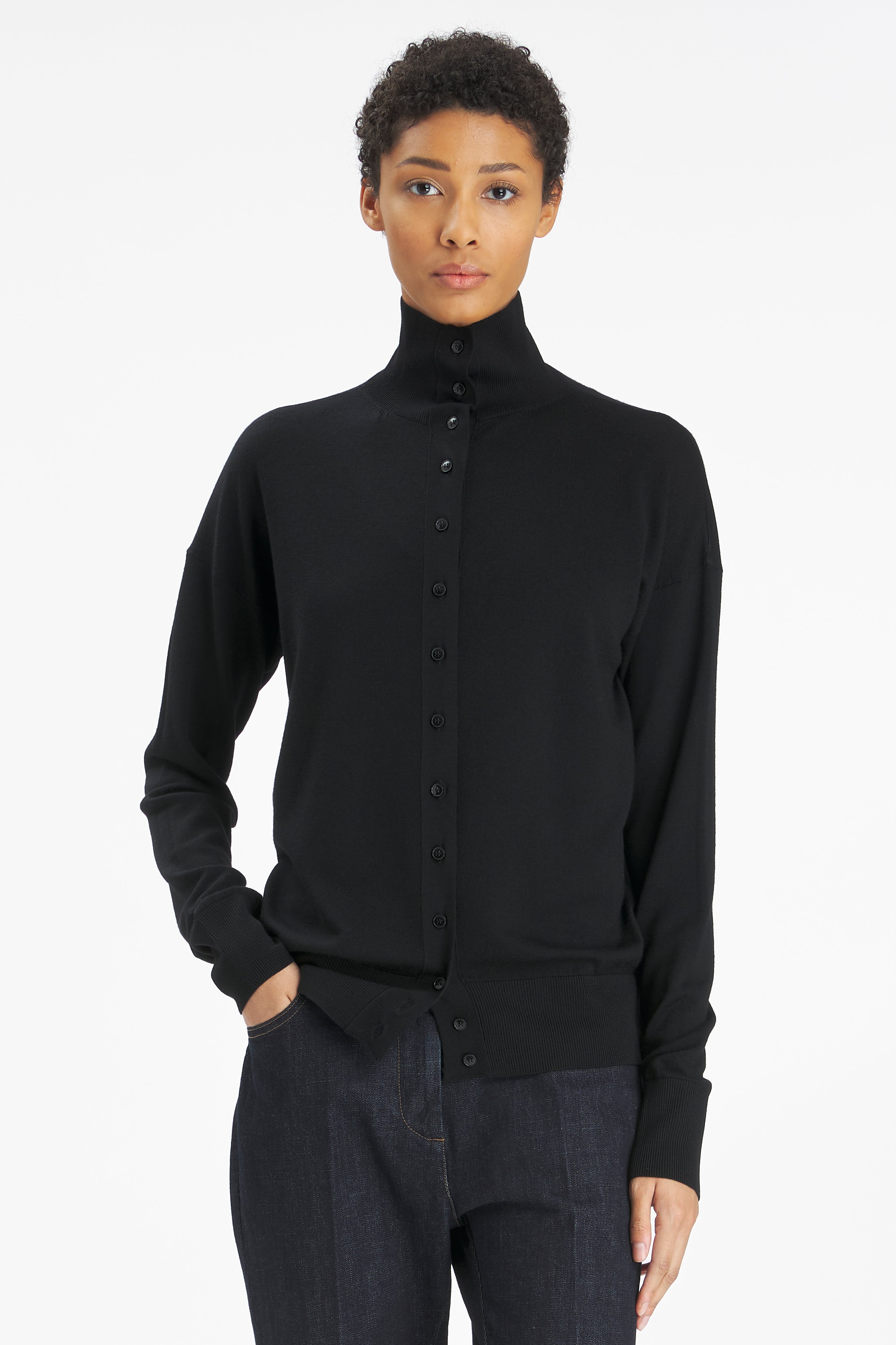 Knitwear Zea Piuma Nero