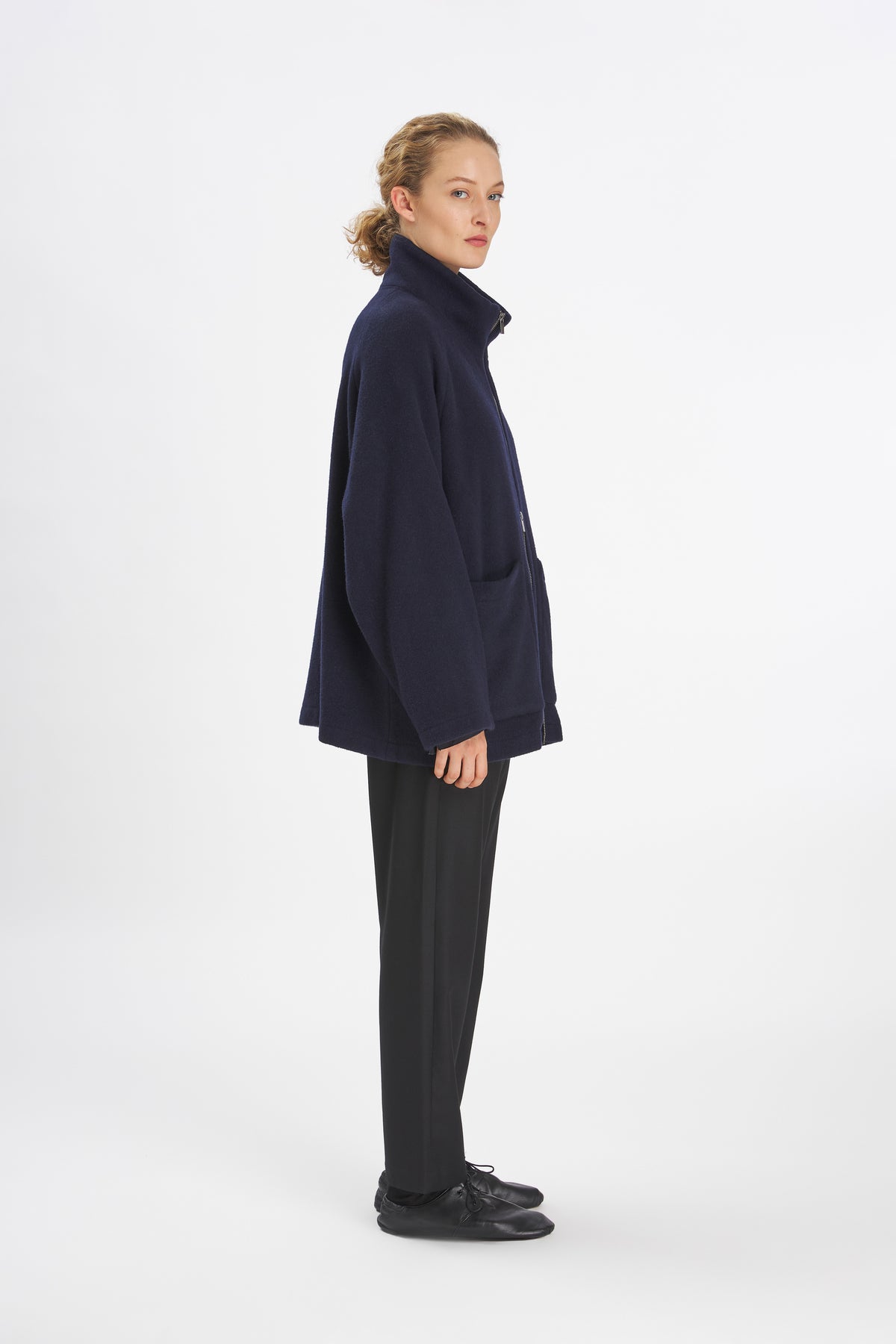 Coat Grecale Altier Navy