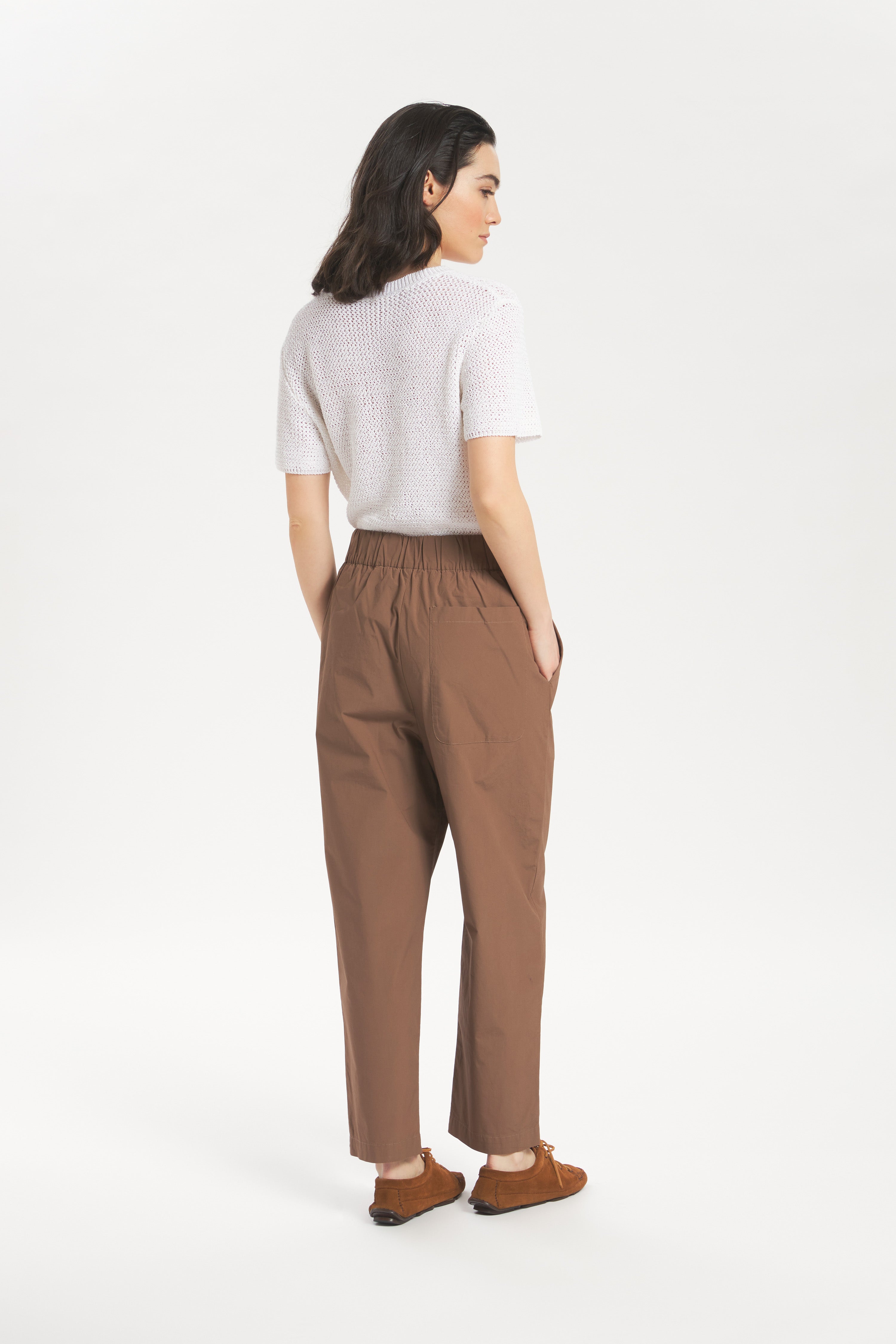 Trousers Joie25 Vion Tabacco