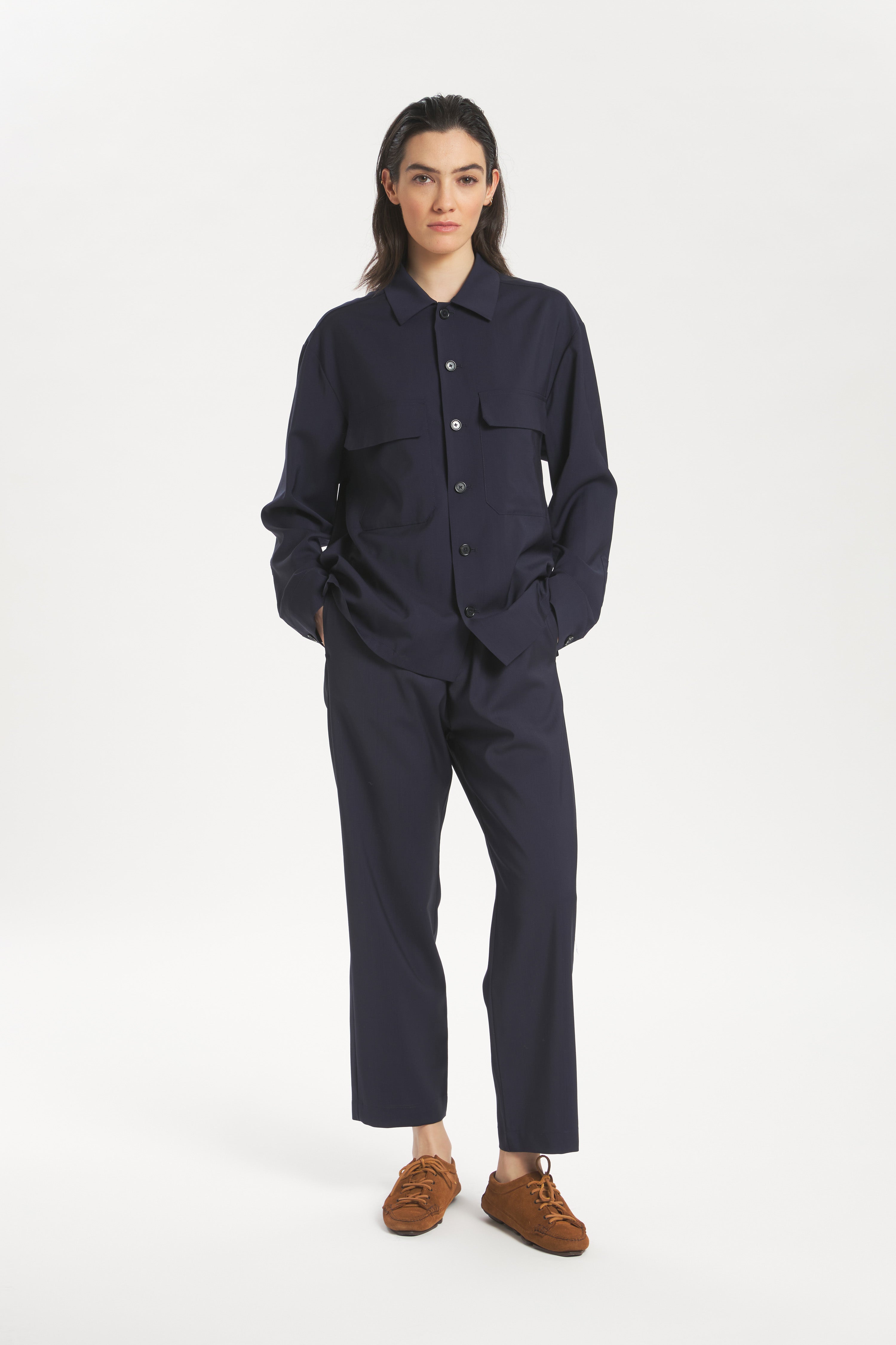 Trousers Alfonso Tropical Navy