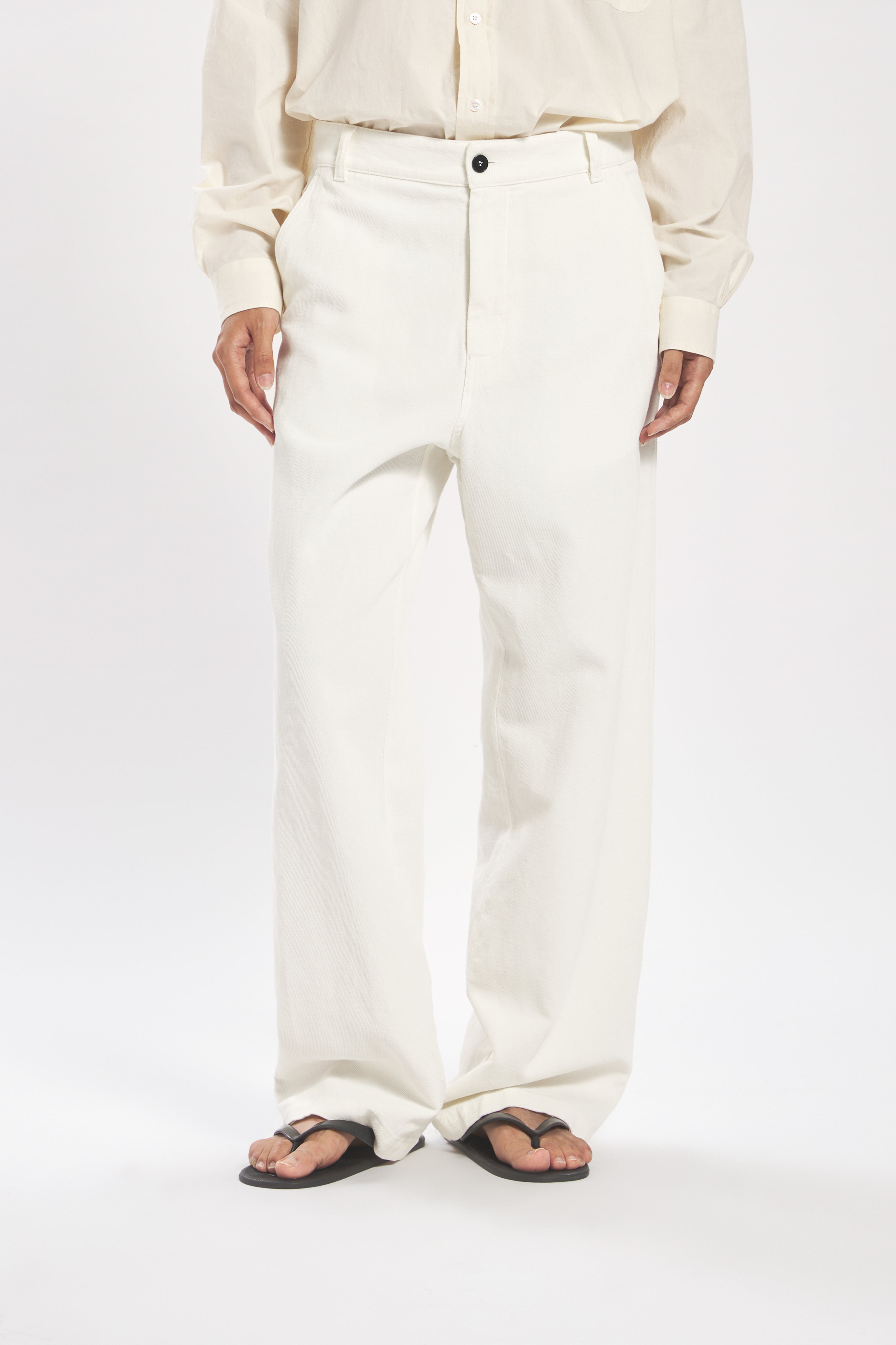Trousers Franchina Furian Bianco