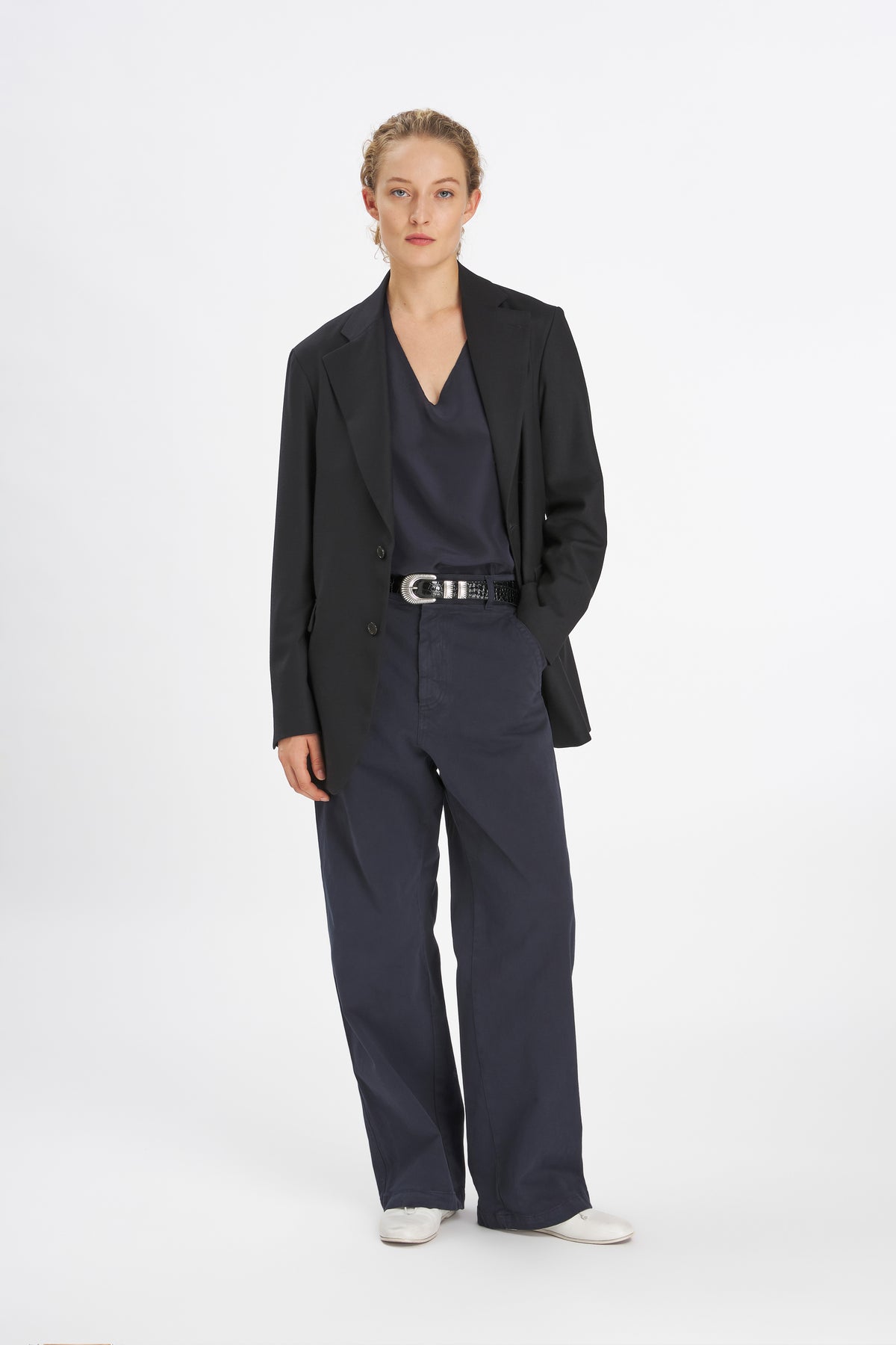 Trousers Ida Mante Navy