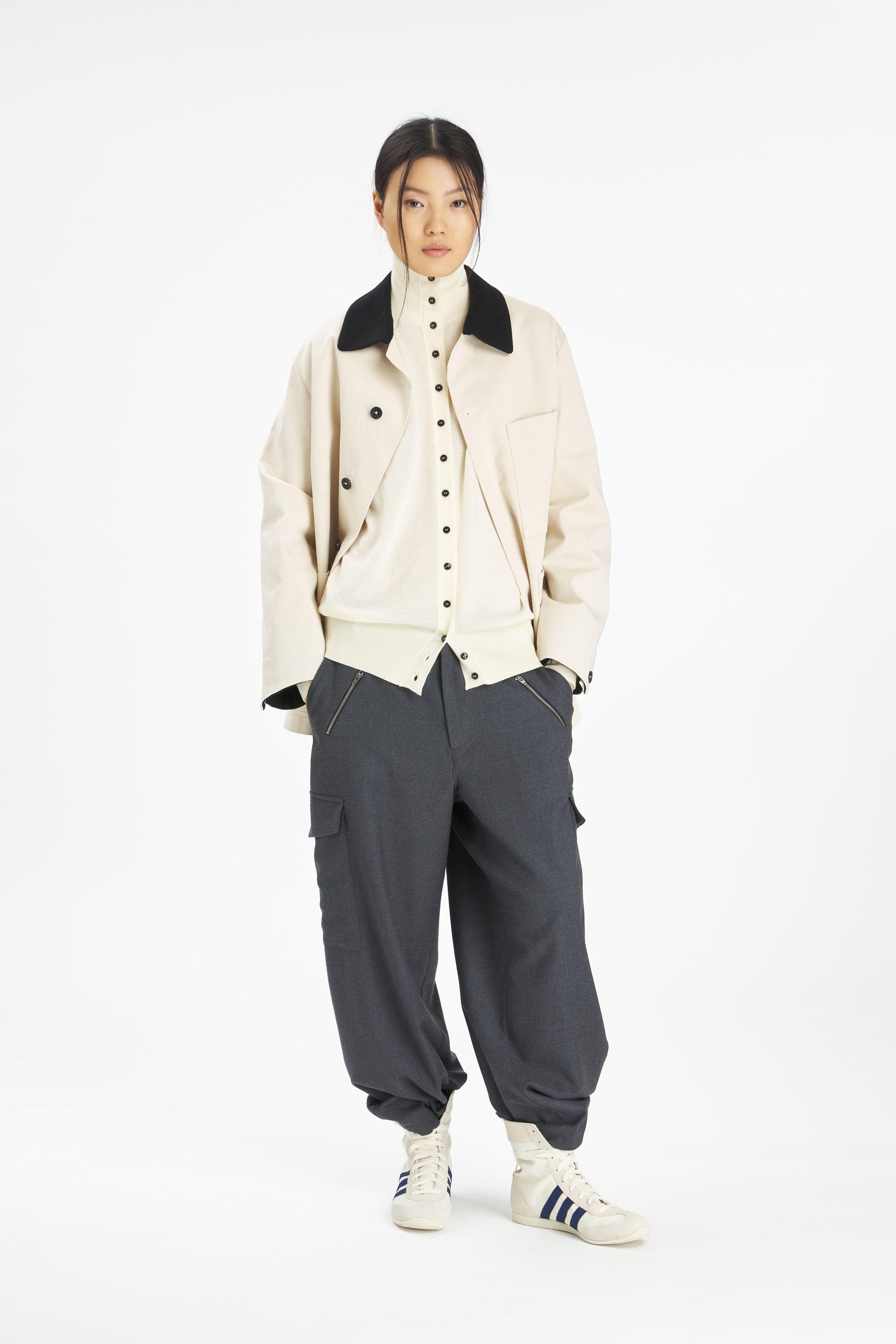 Trousers Nauta Flan Grigio