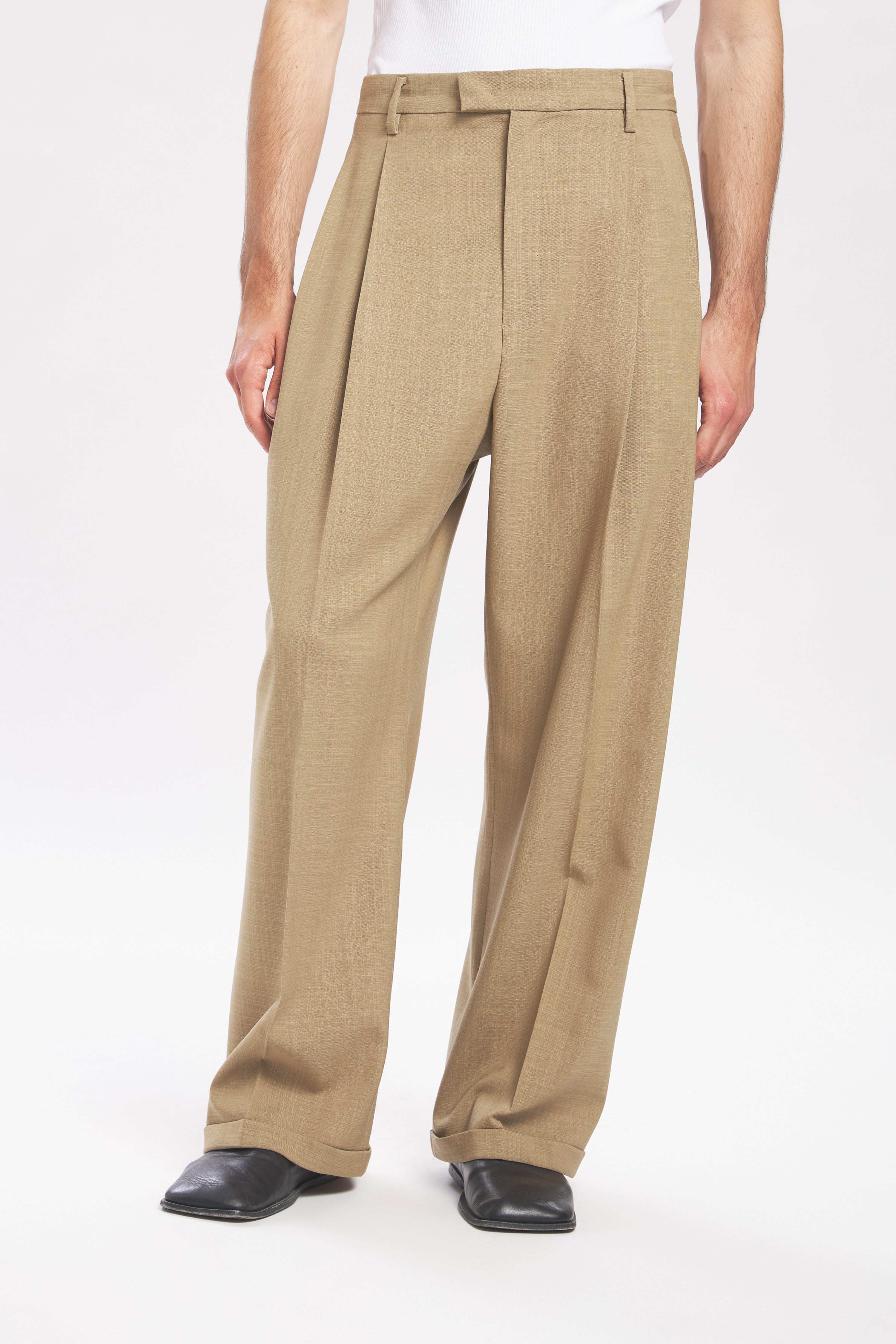 Trousers Braghier Grana Khaki