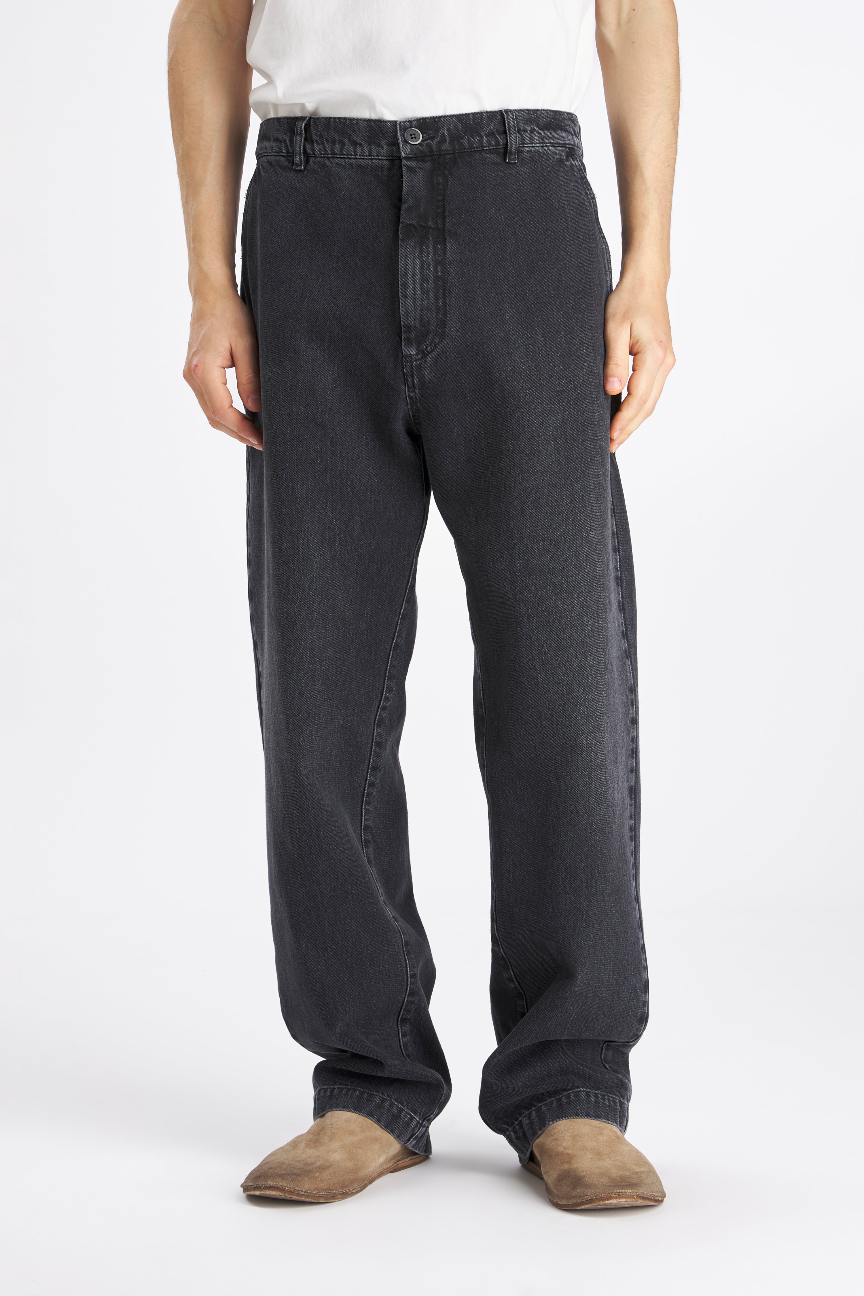 Trousers Sesto Macado Stone