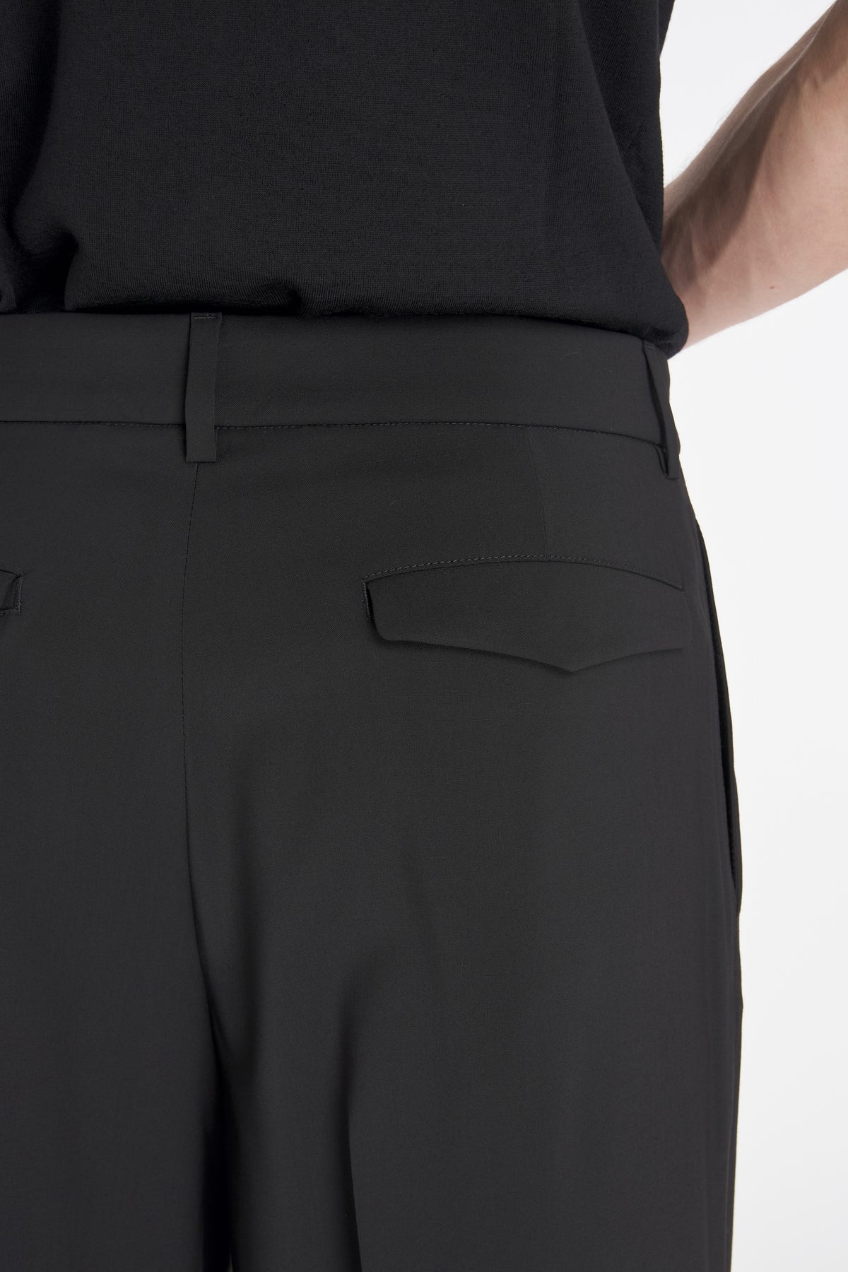 Trousers Delfo Tropical Nero