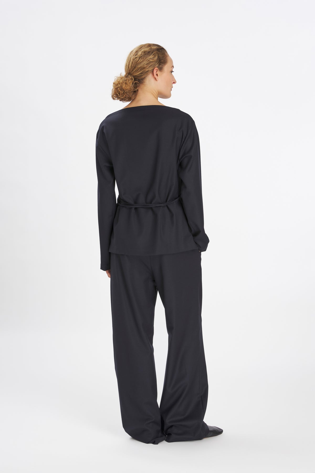 Top Valier Flan Navy