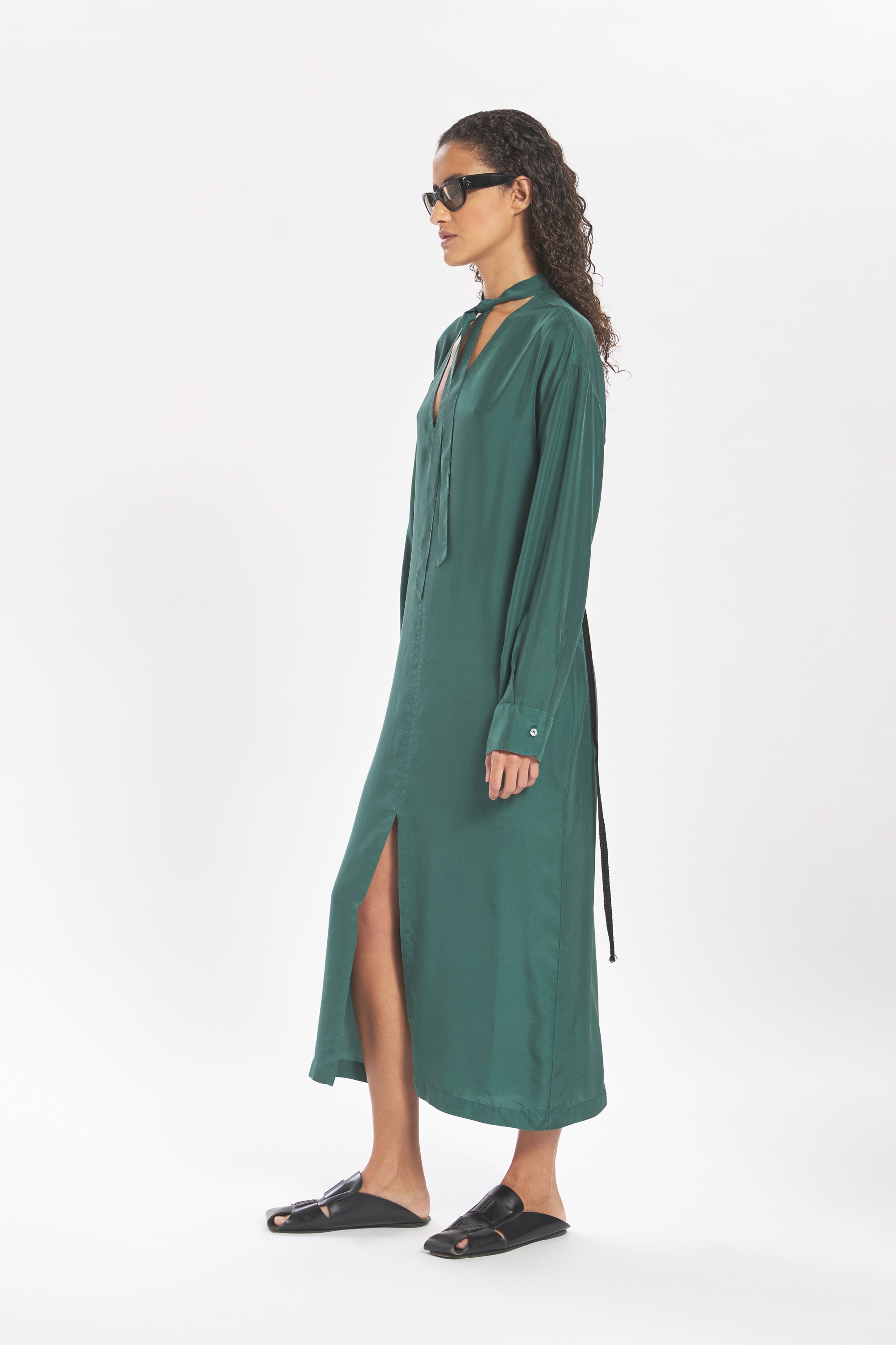 Dress Quintana Pura Smeraldo