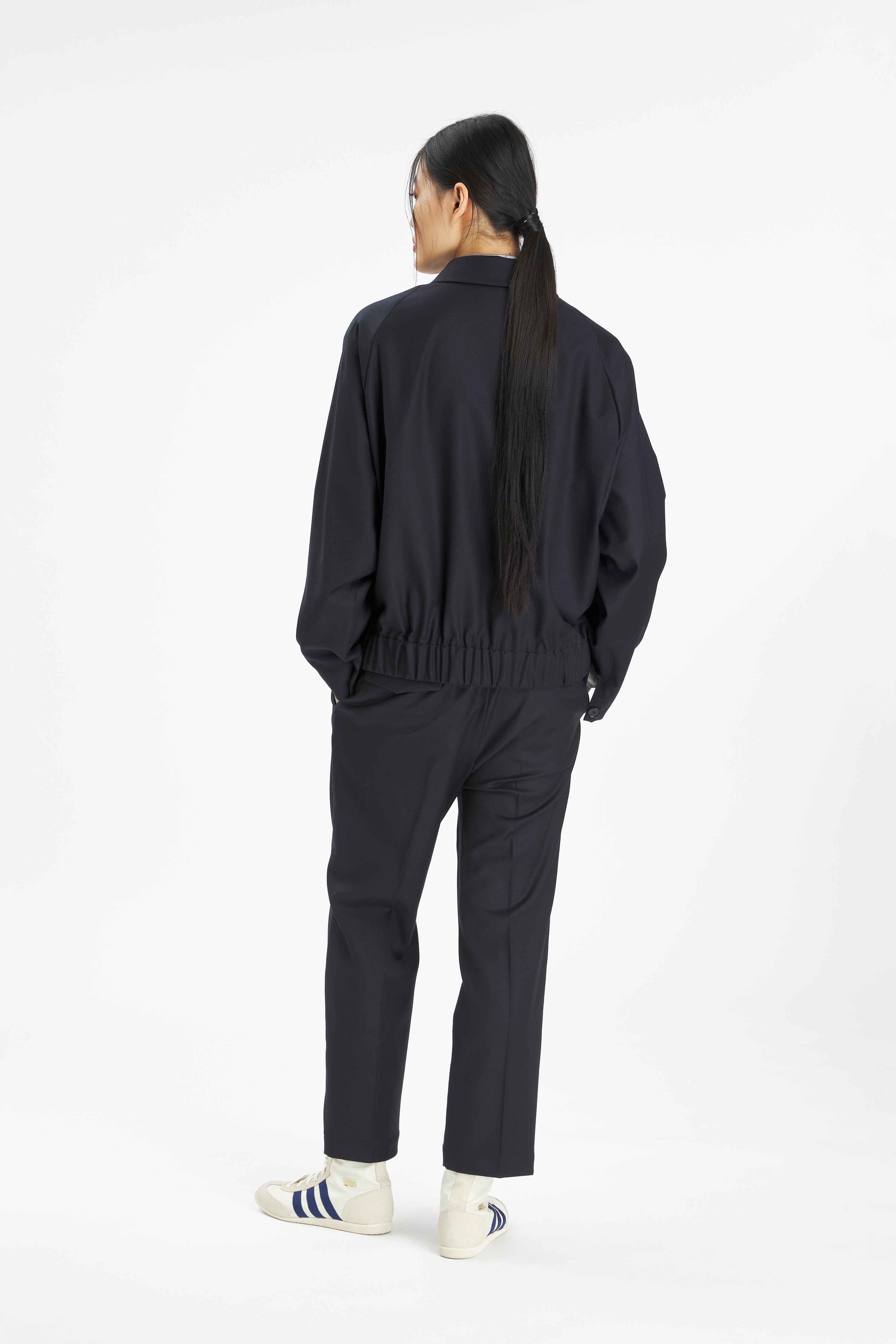 Coat Giona Flan Navy