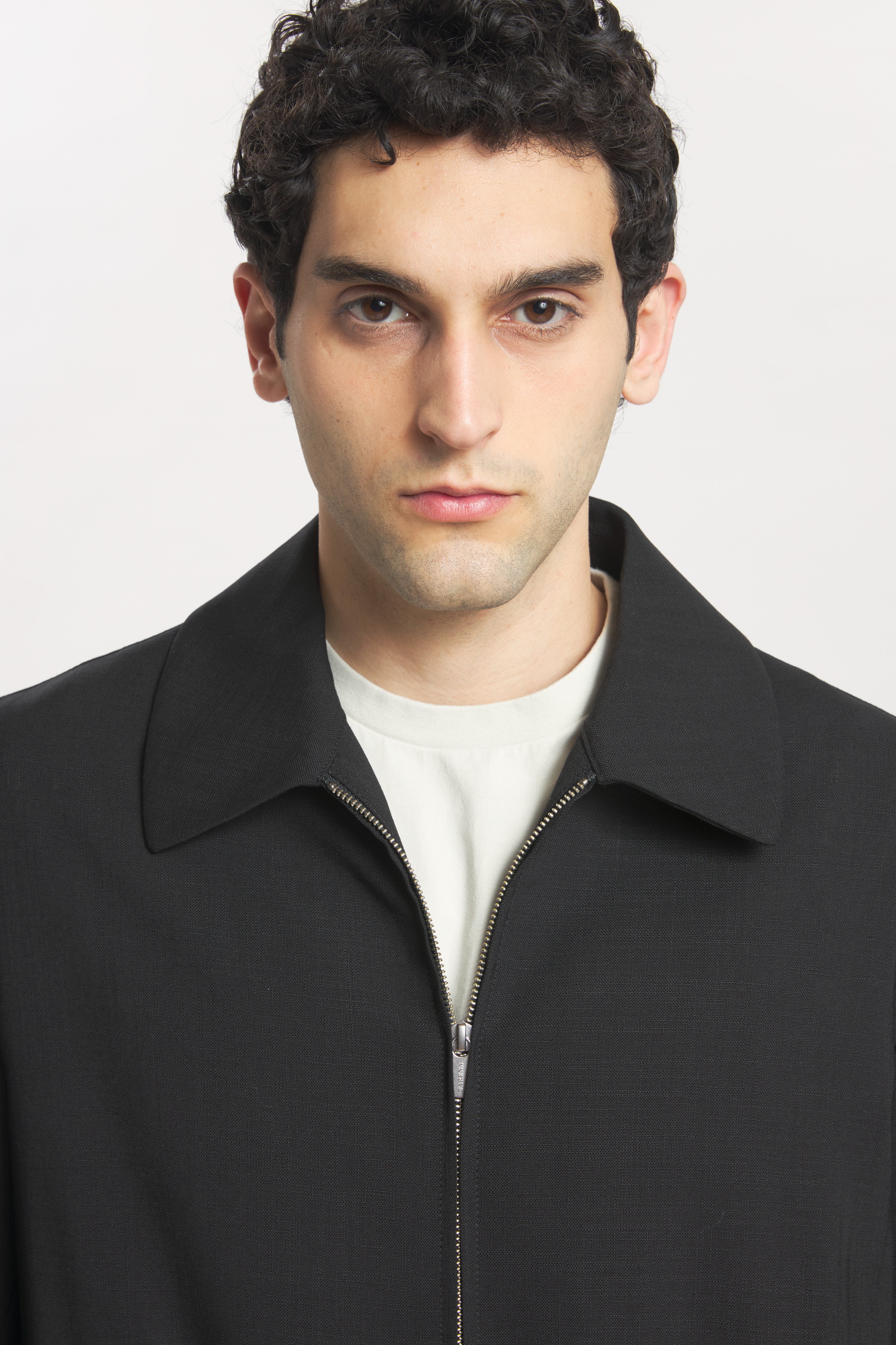 Coat  Tibio Grana Nero