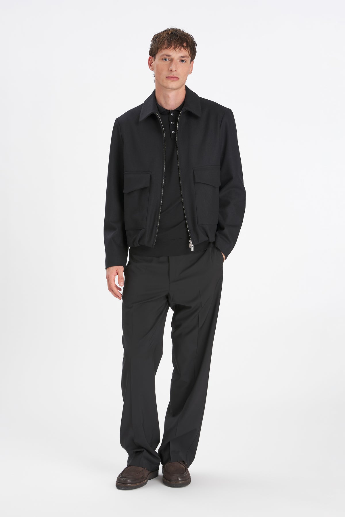 Coat Magan Caramal Nero