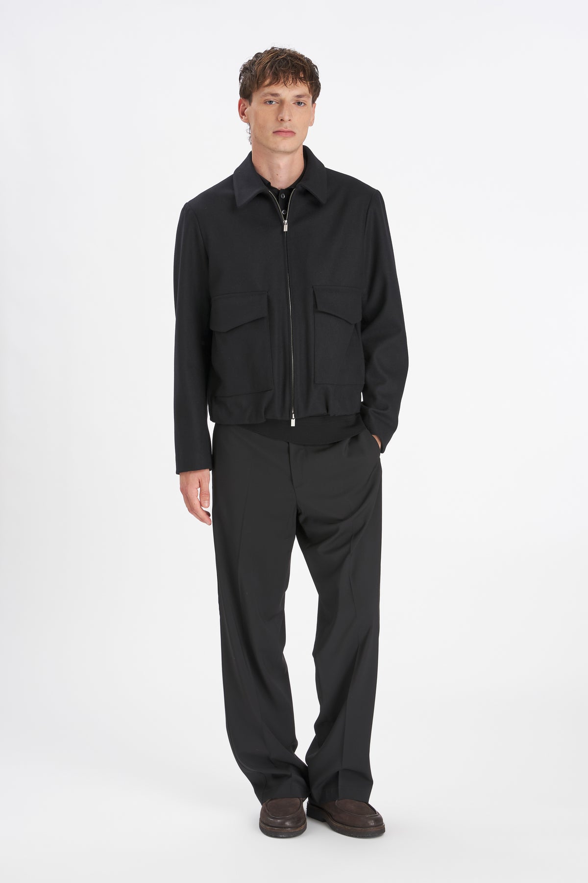Coat Magan Caramal Nero