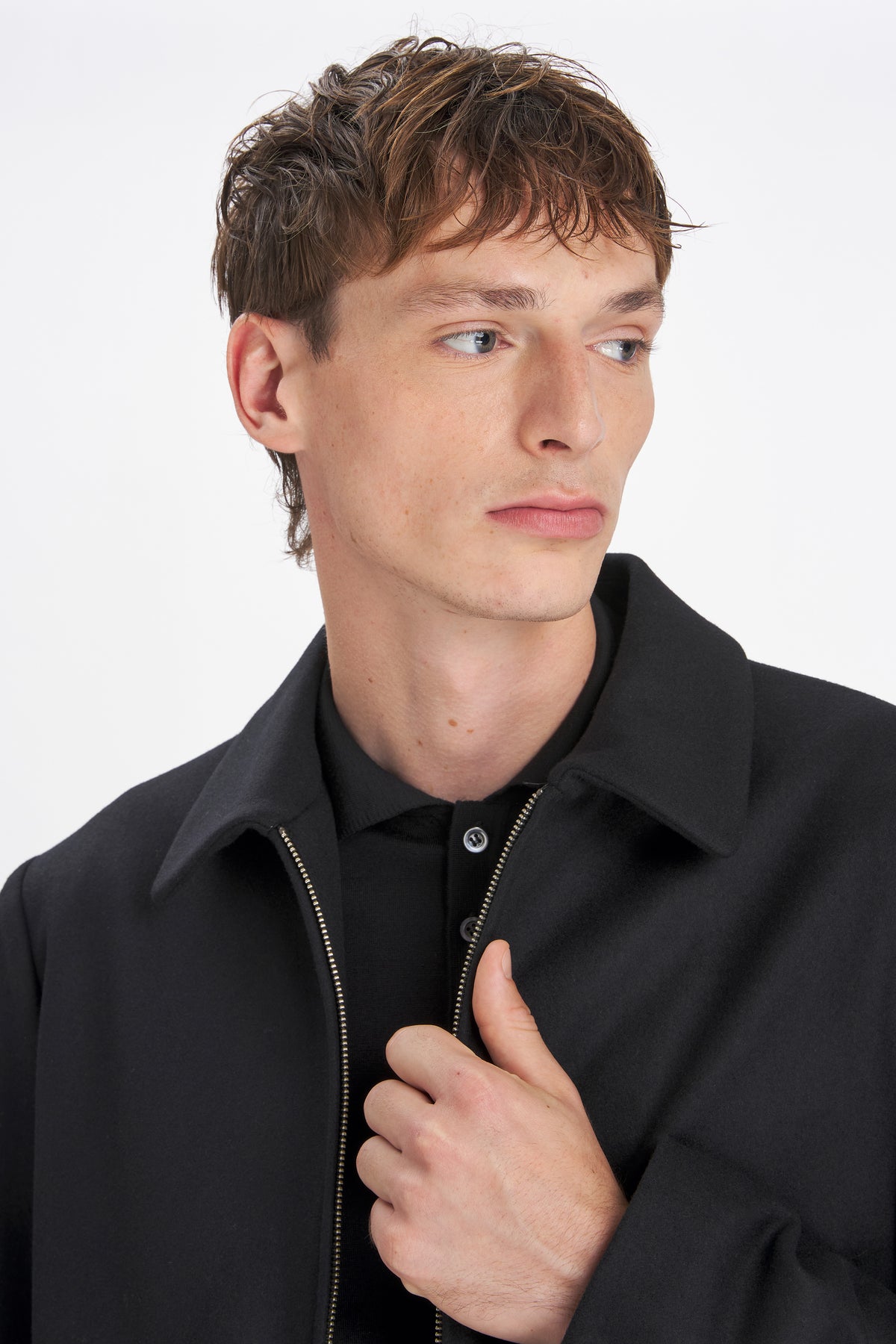 Coat Magan Caramal Nero