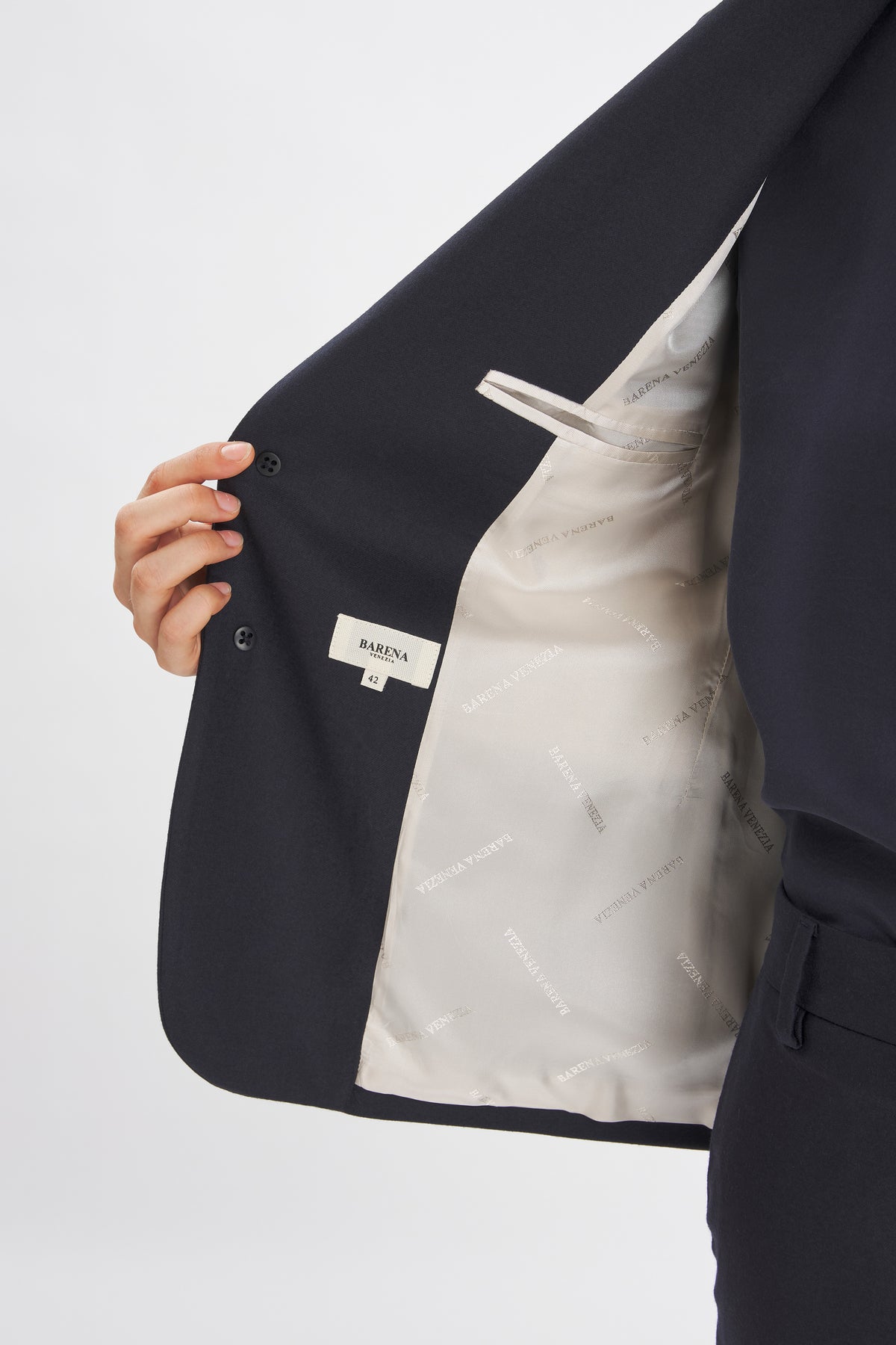 Giacca Sila Flan Navy