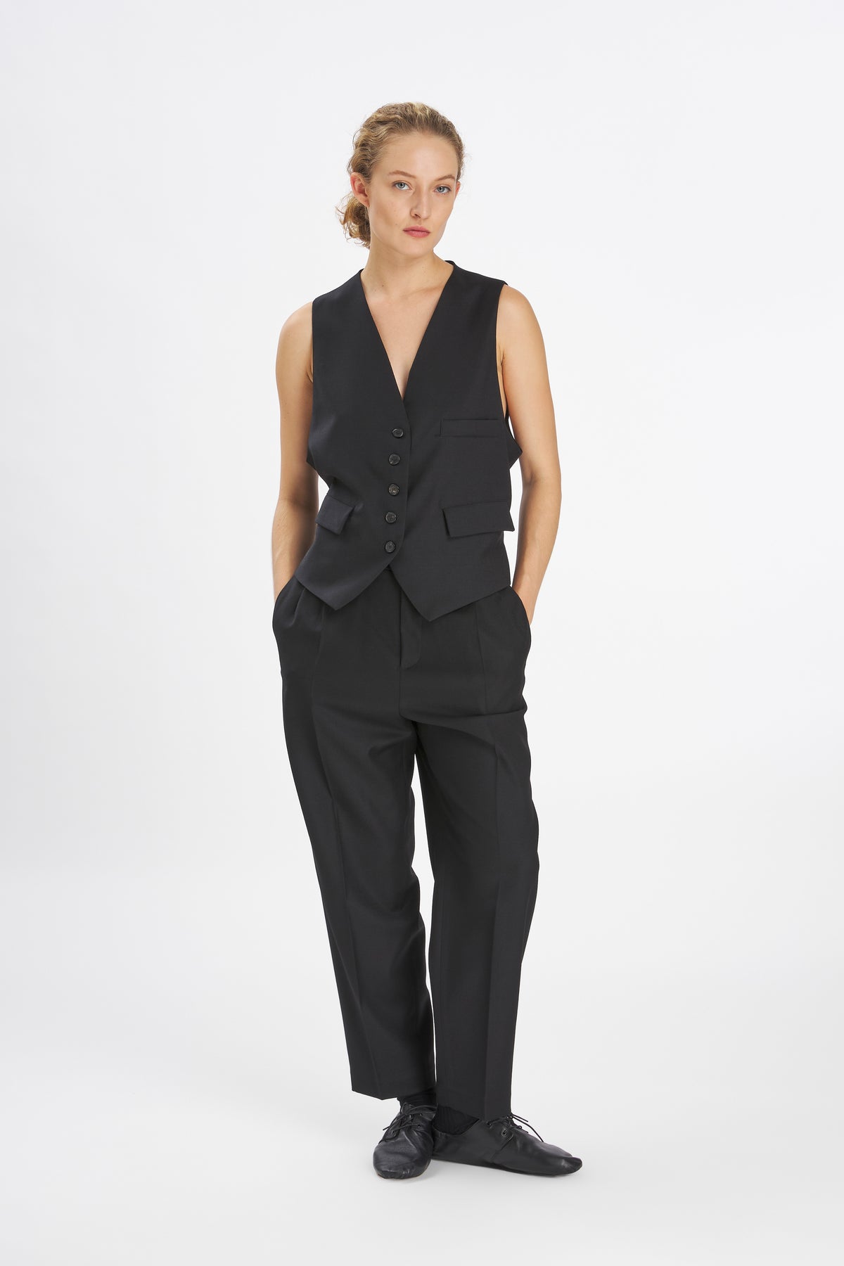 Gilet Romeo Flan Nero