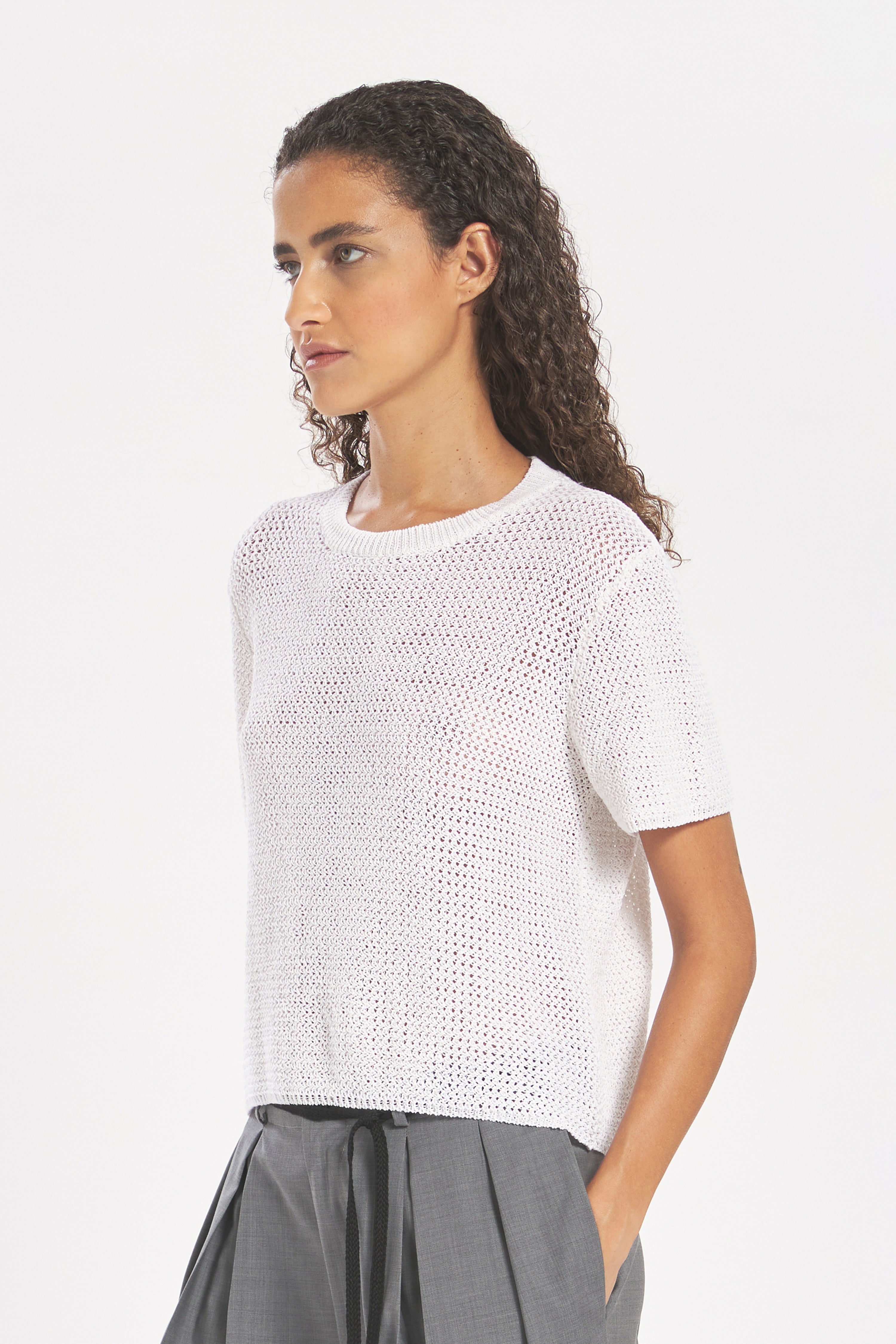 Knitwear Renè Aura Bianco