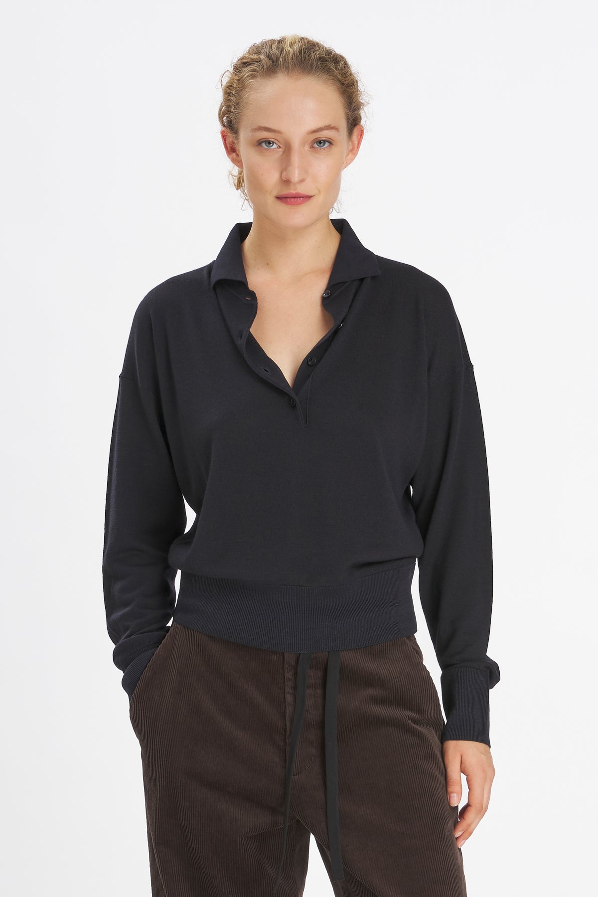 Maglia Perla Piuma Navy