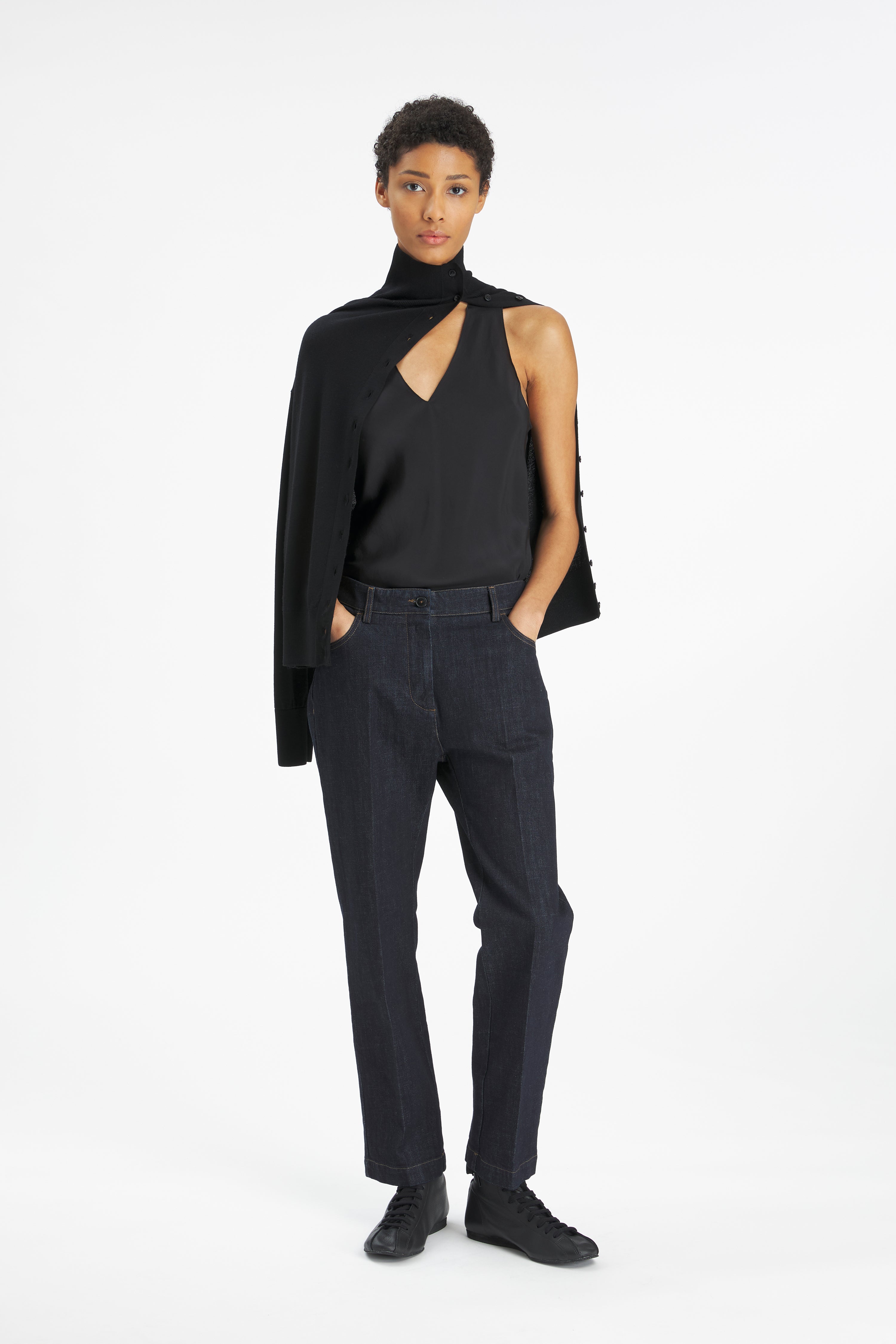 Knitwear Zea Piuma Nero