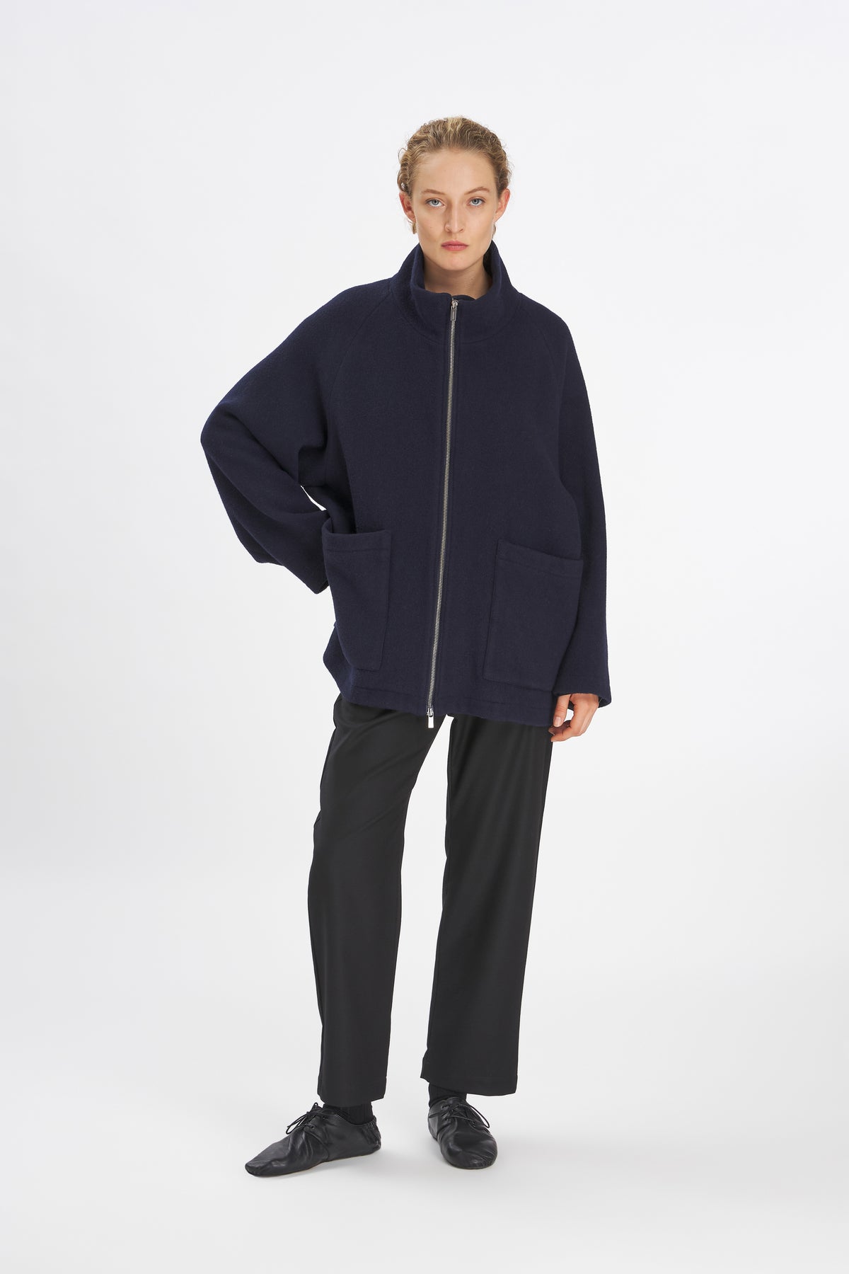 Coat Grecale Altier Navy