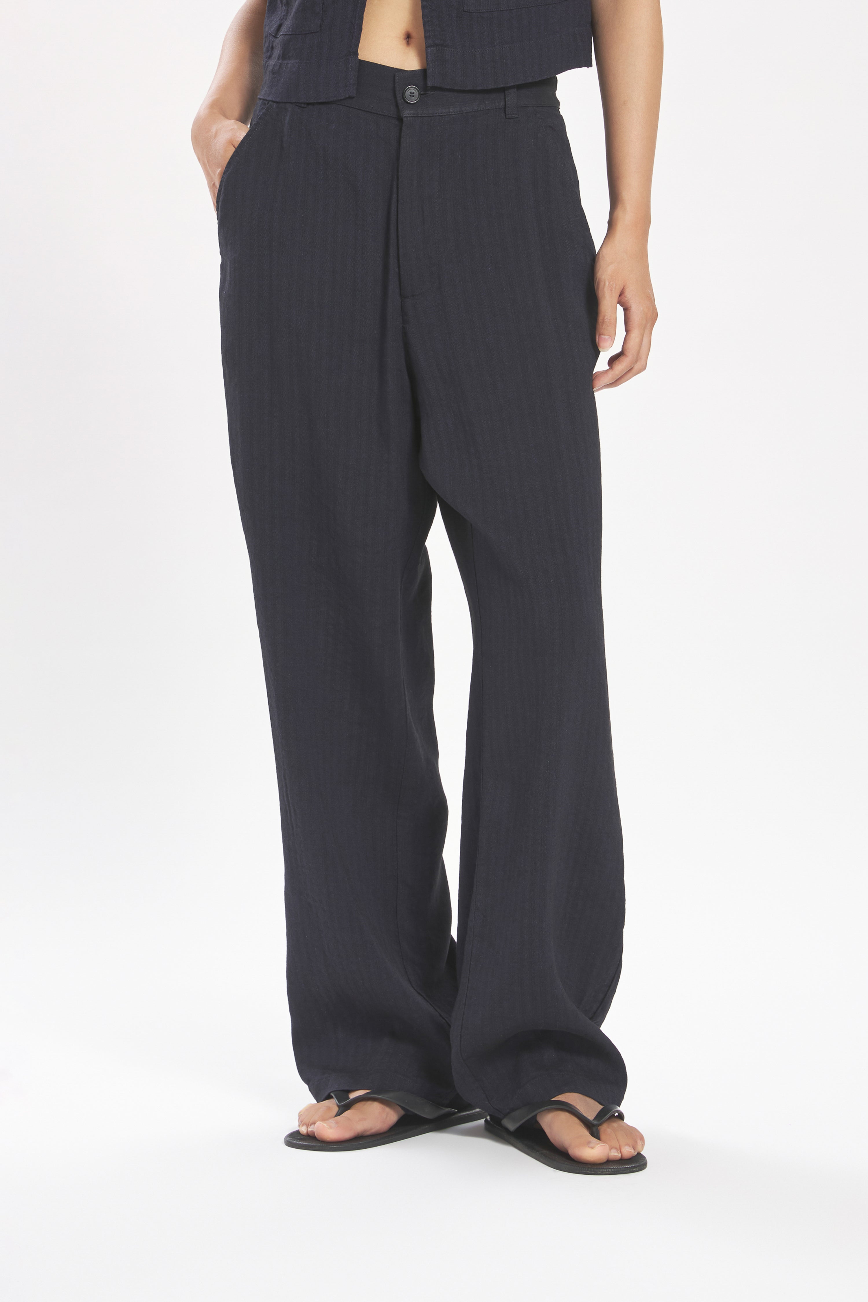 Trousers Ida Lisca  Navy