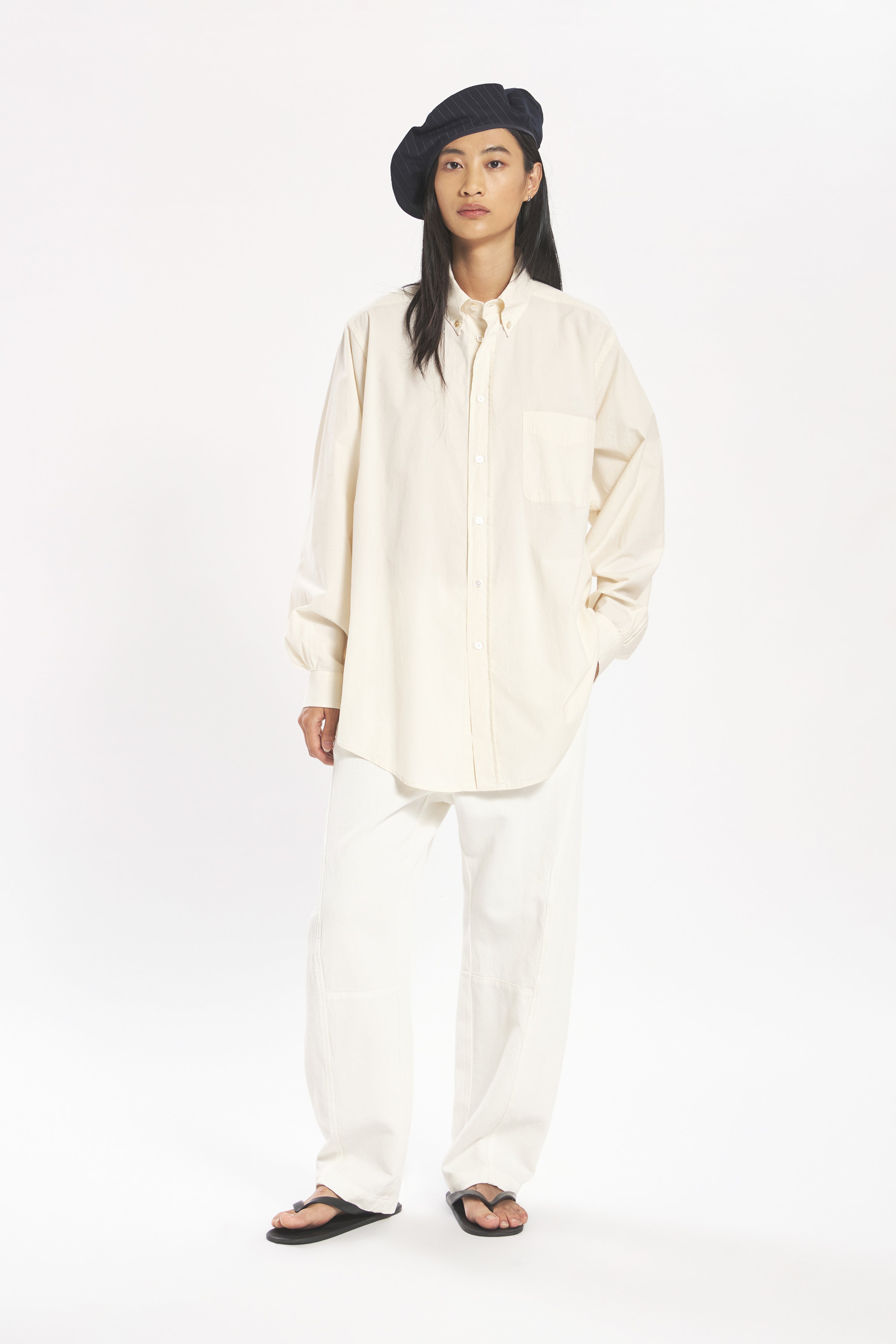 Trousers Marietta Furian Bianco