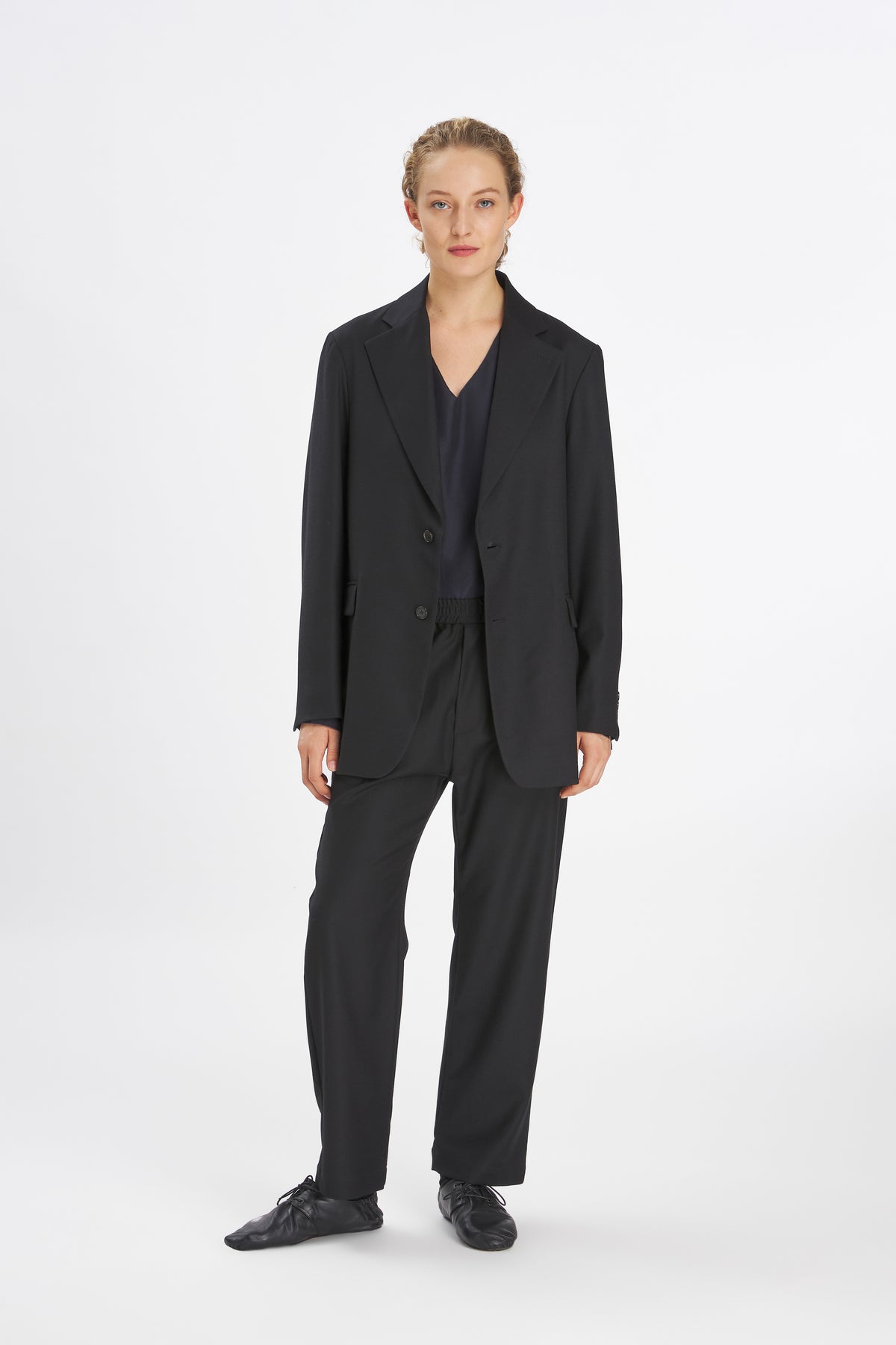 Trousers Alfonso Flan Nero