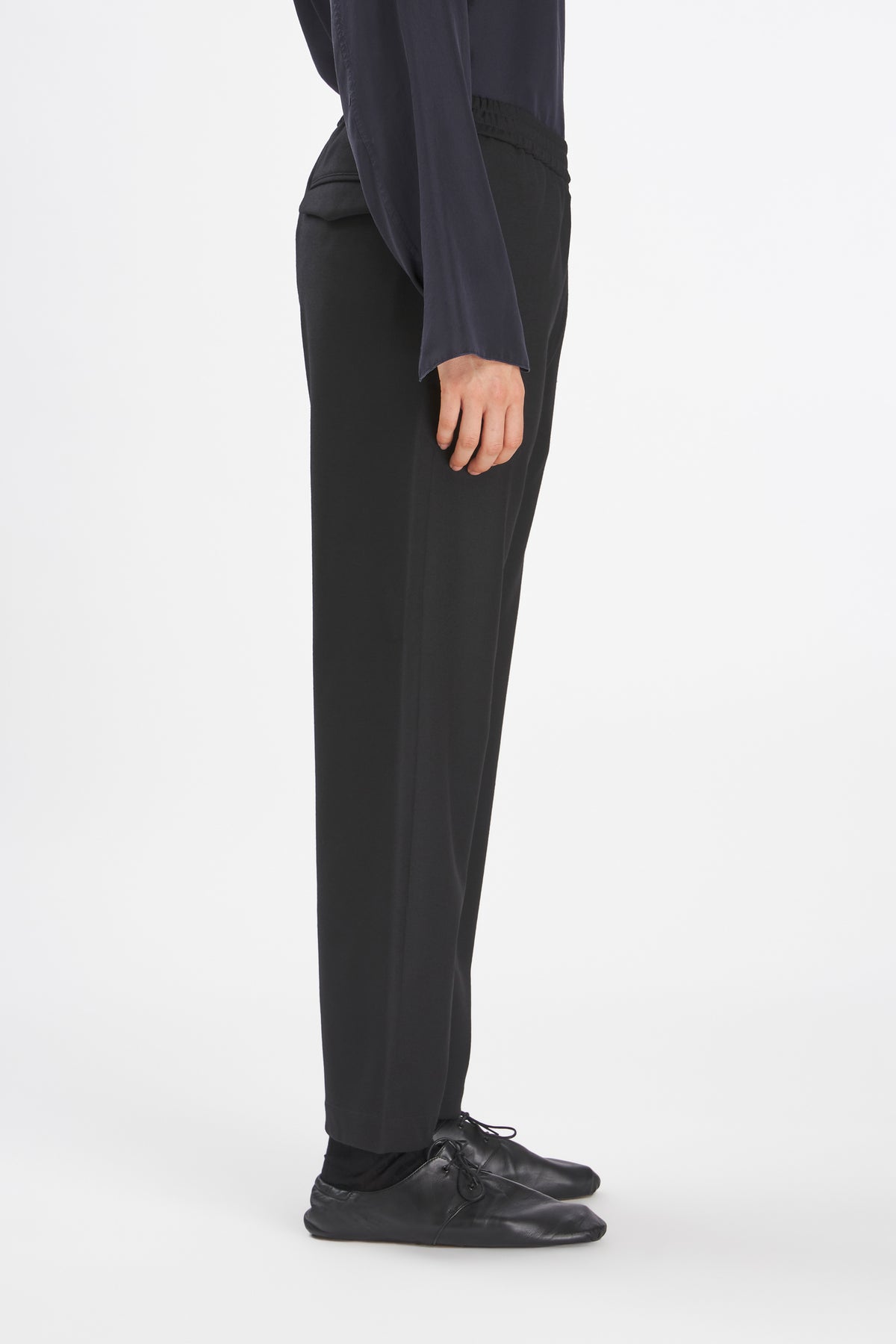 Trousers Alfonso Flan Nero