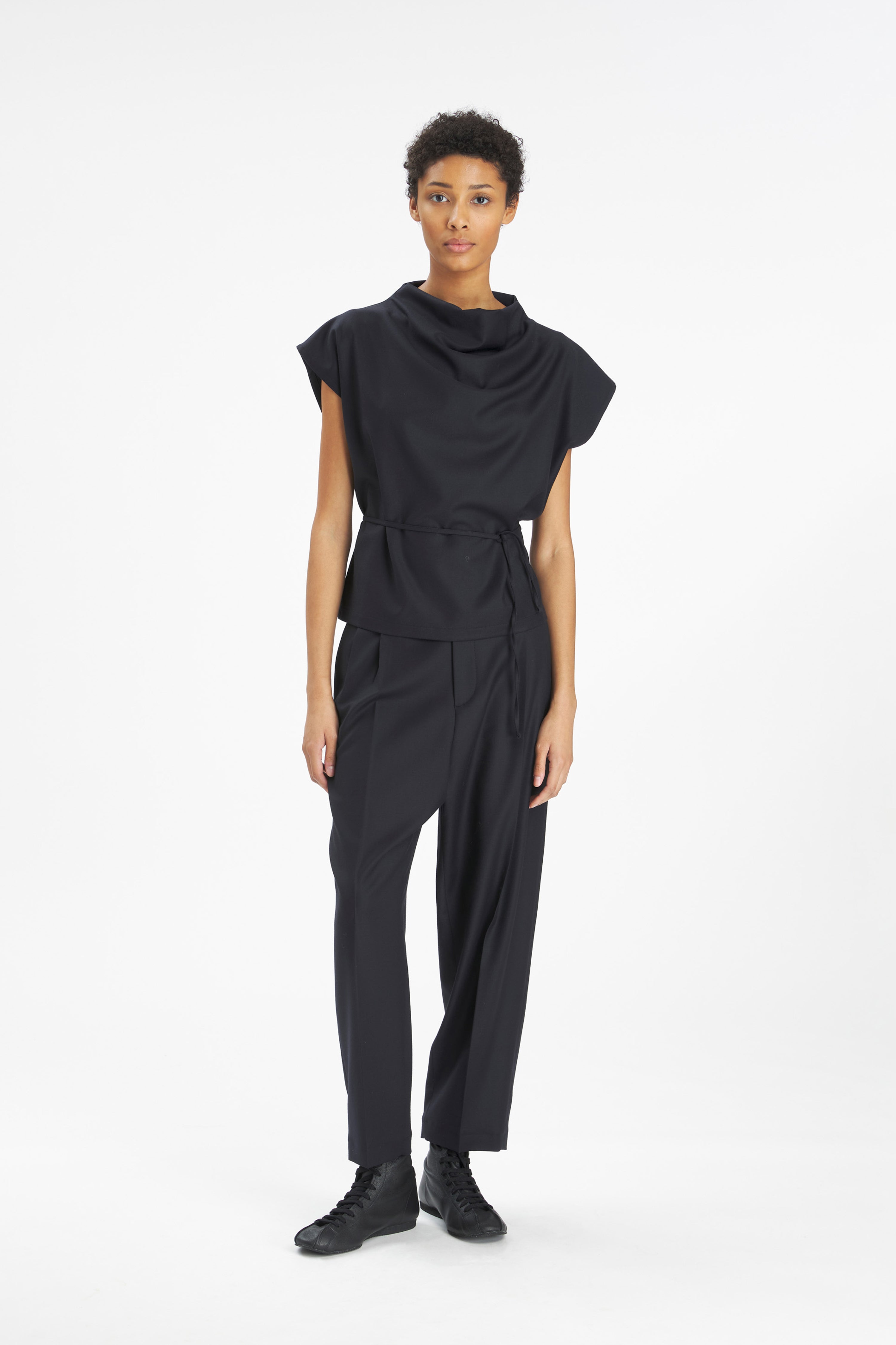 Trousers Roxanne Flan Navy