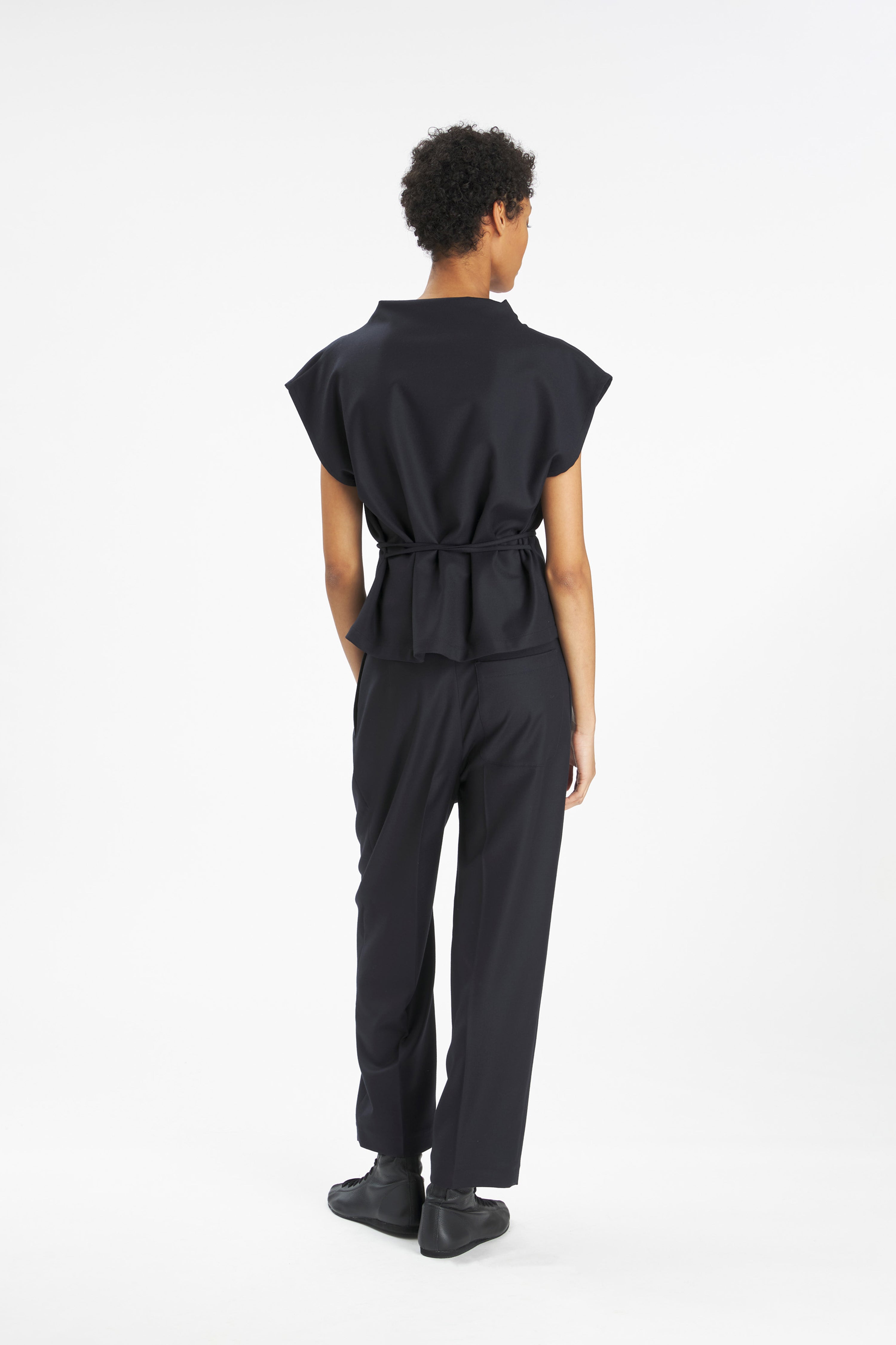 Trousers Roxanne Flan Navy