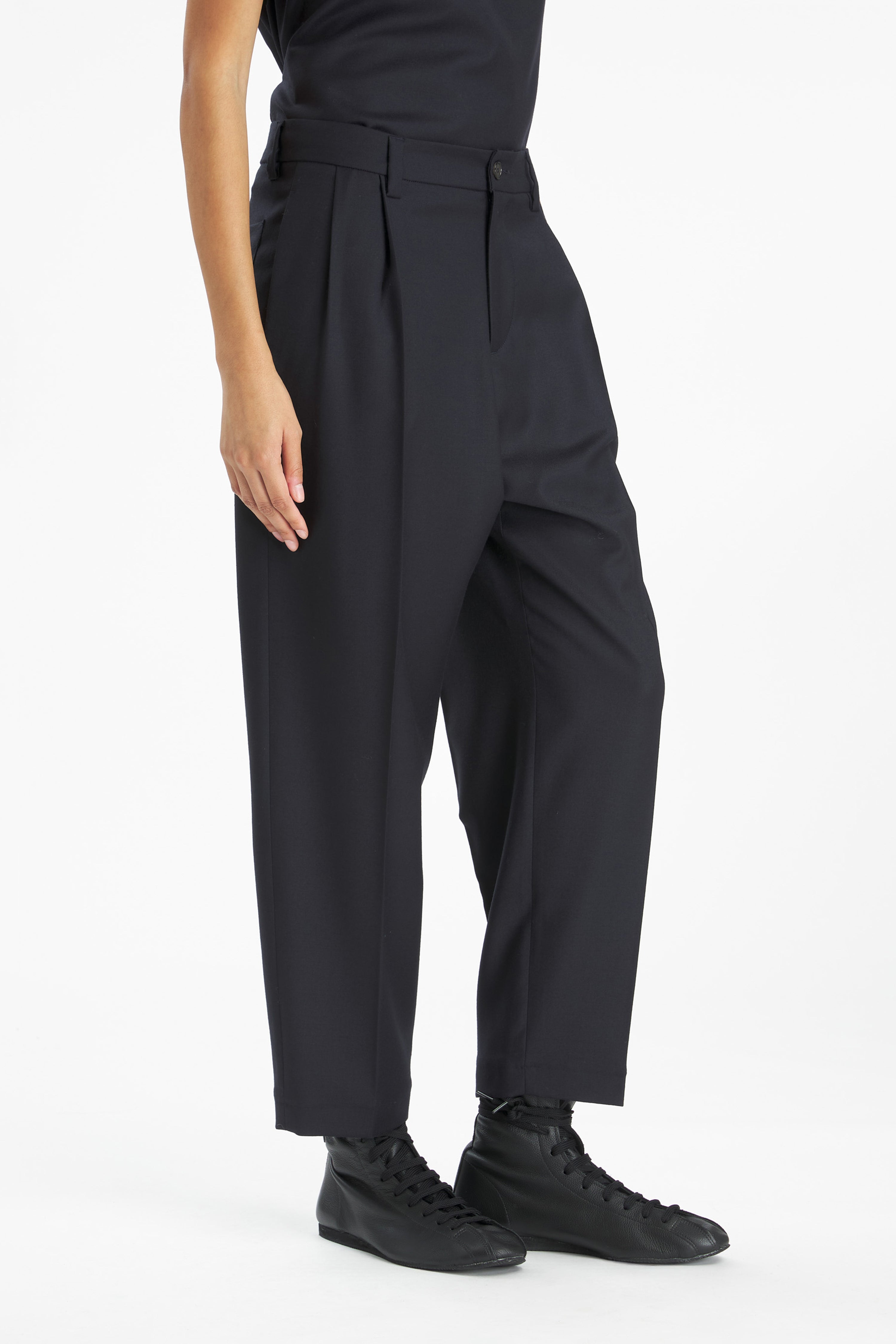 Trousers Roxanne Flan Navy