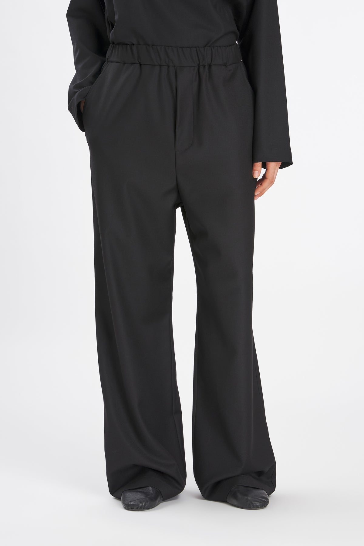 Trousers Mariano Flan Nero