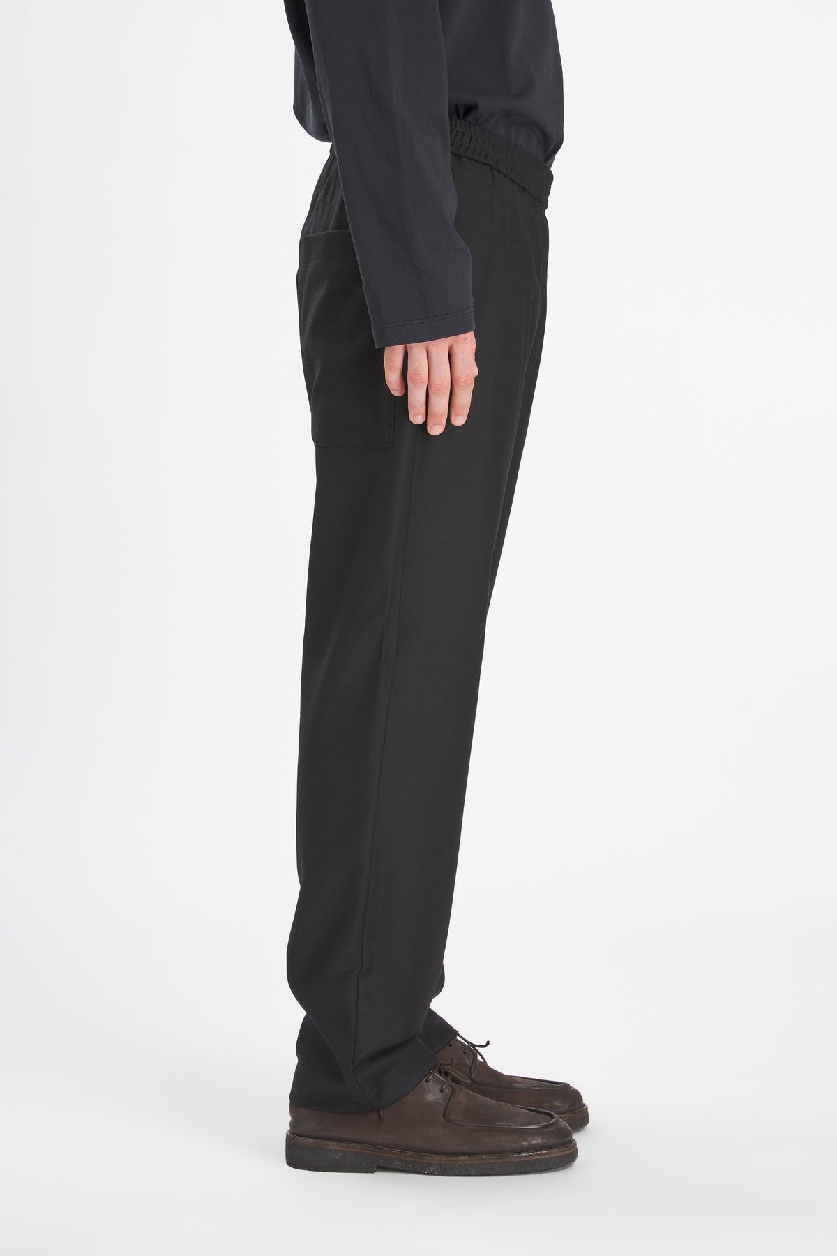 Trousers Bativoga Flan Nero