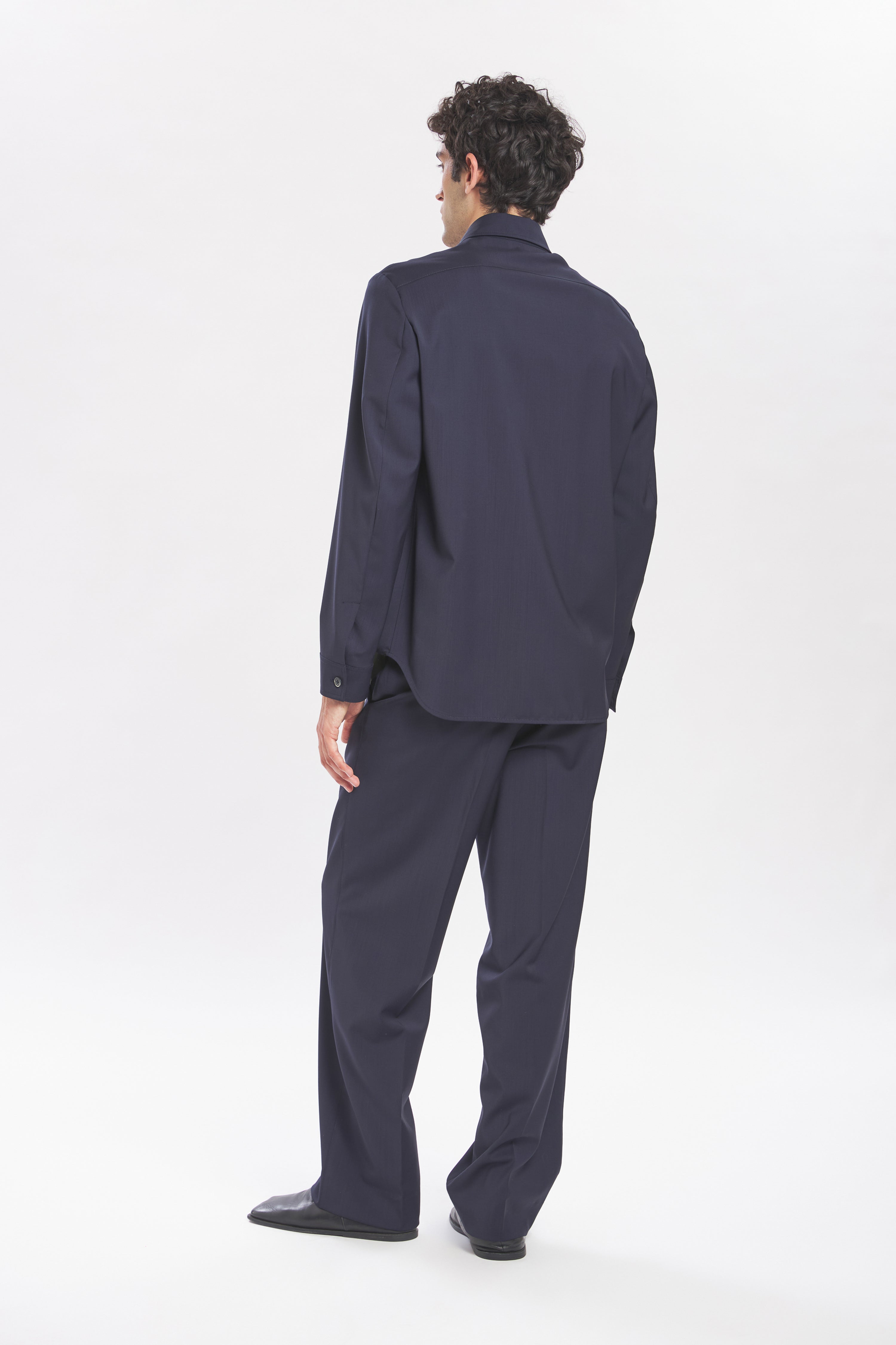 Trousers Delfo Tropical Navy