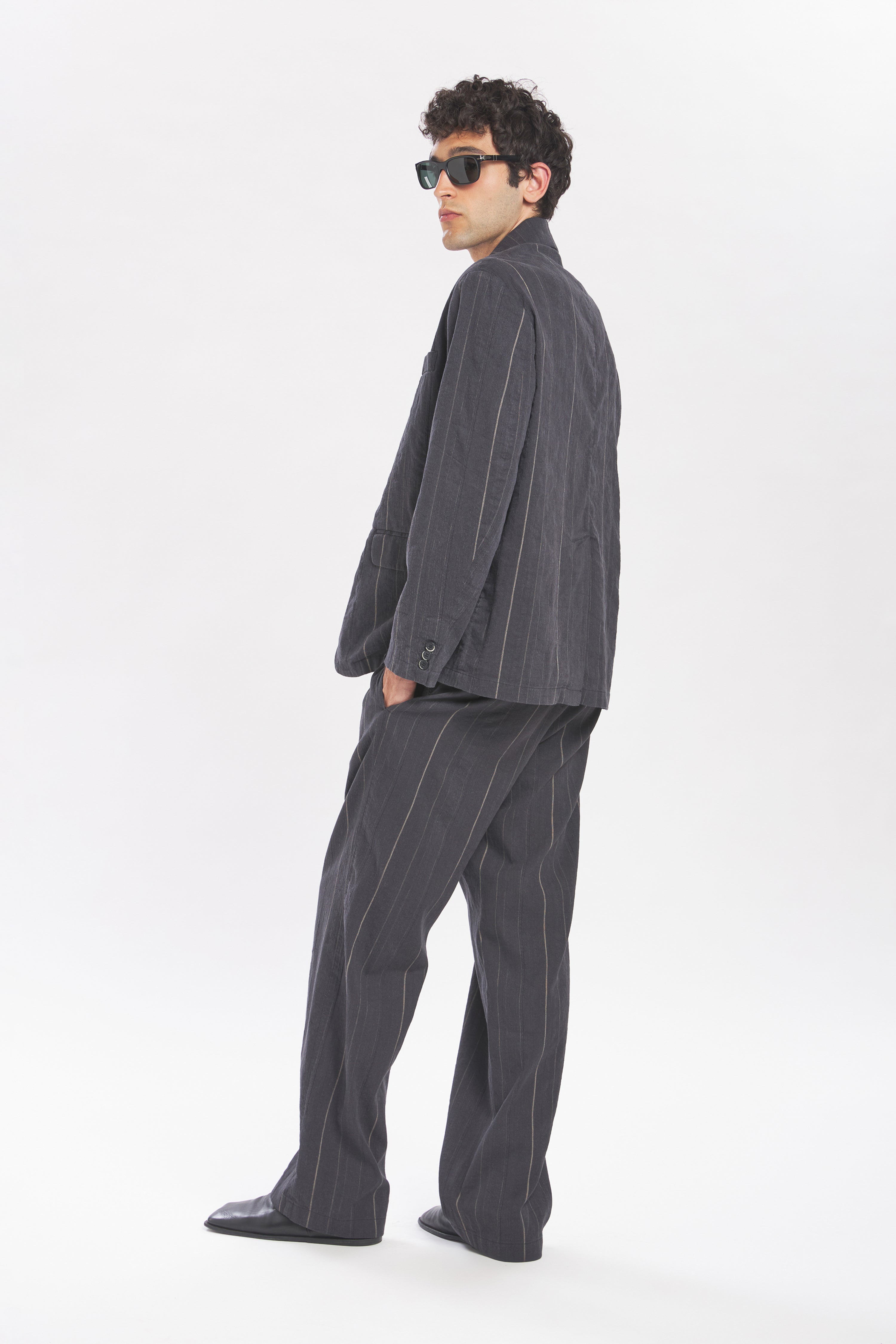 Trousers Delfo Cobian Piombo