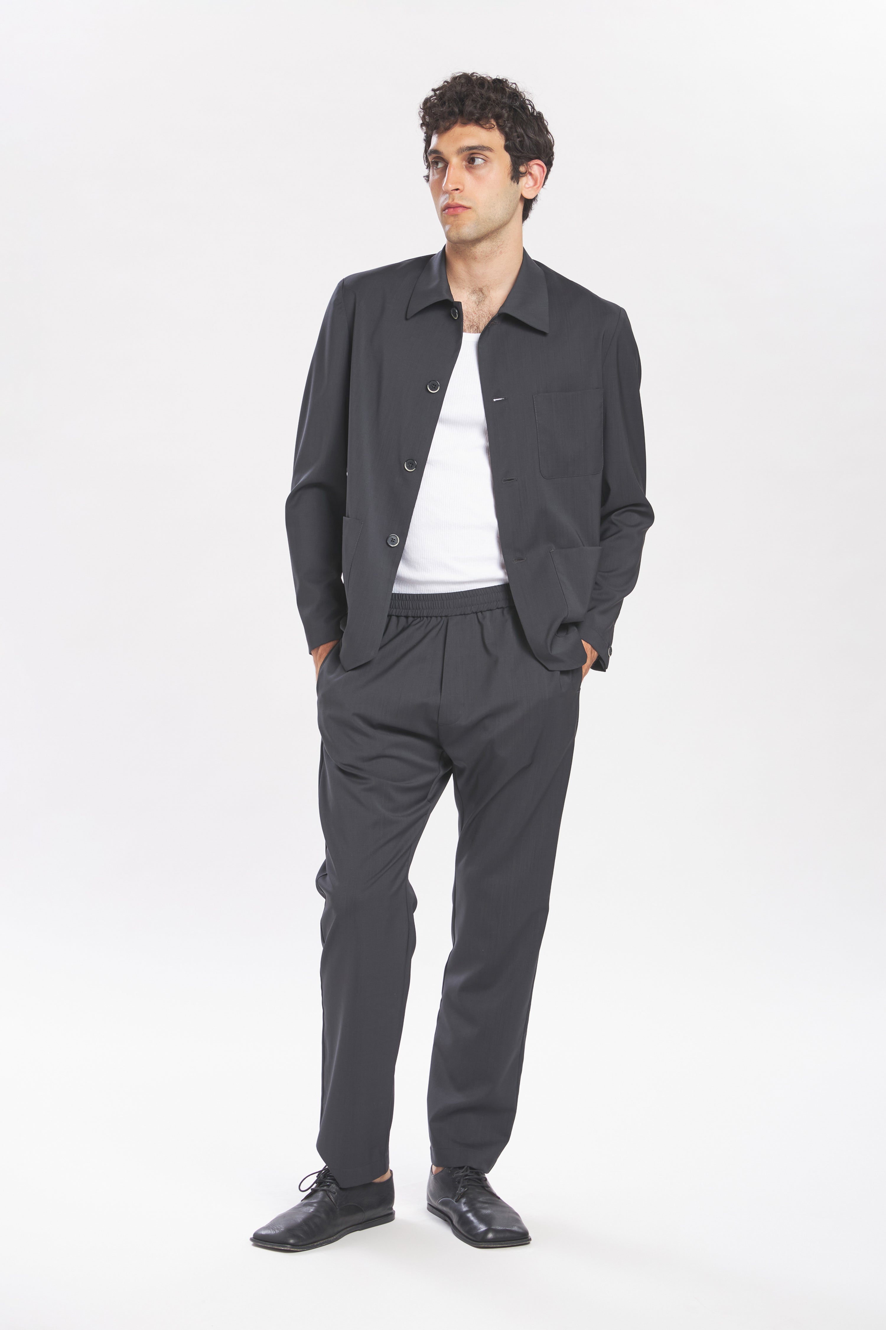 Trousers Riobarbo Tropical  Piombo