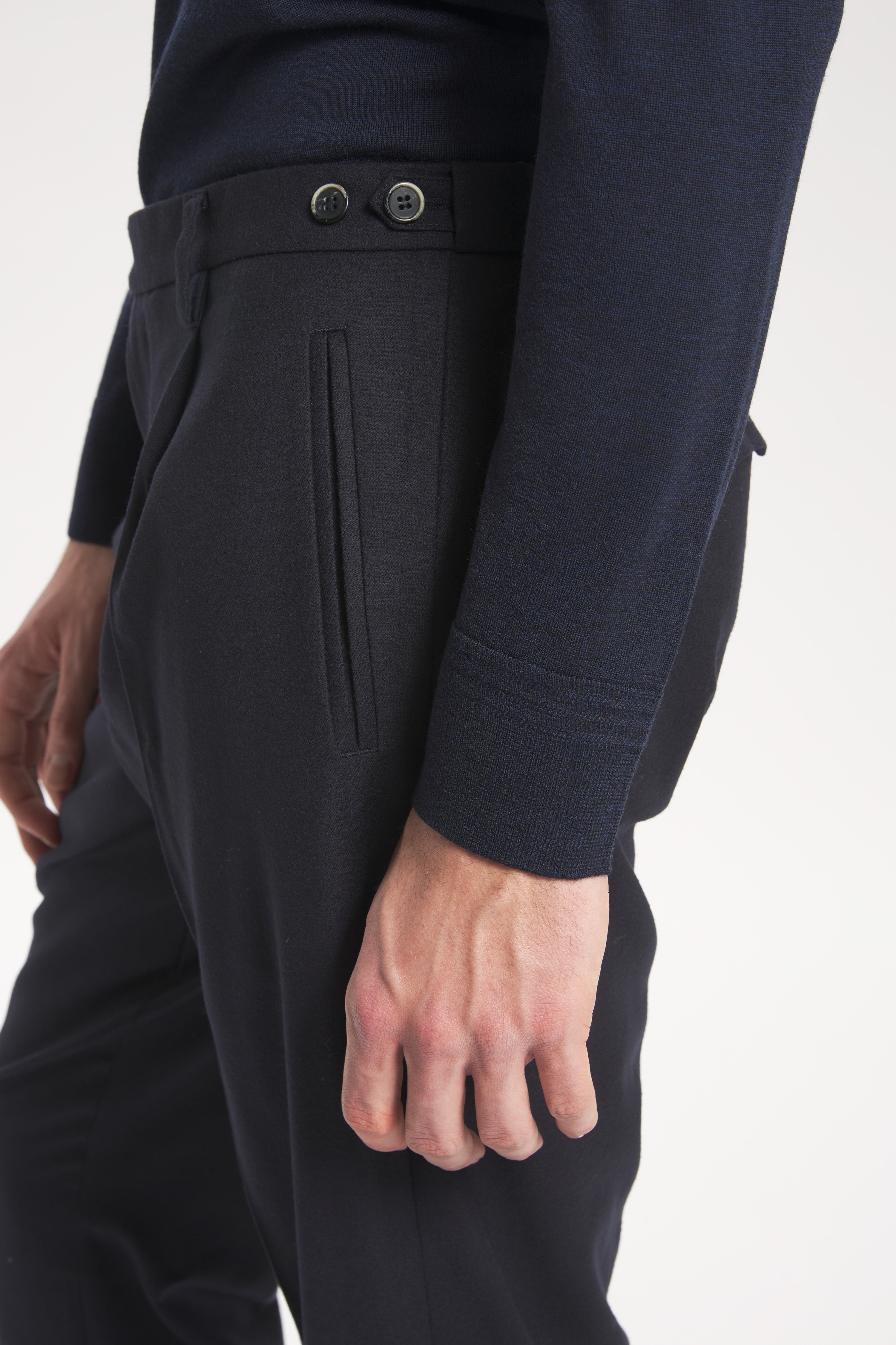 Trousers Masco Flan Navy