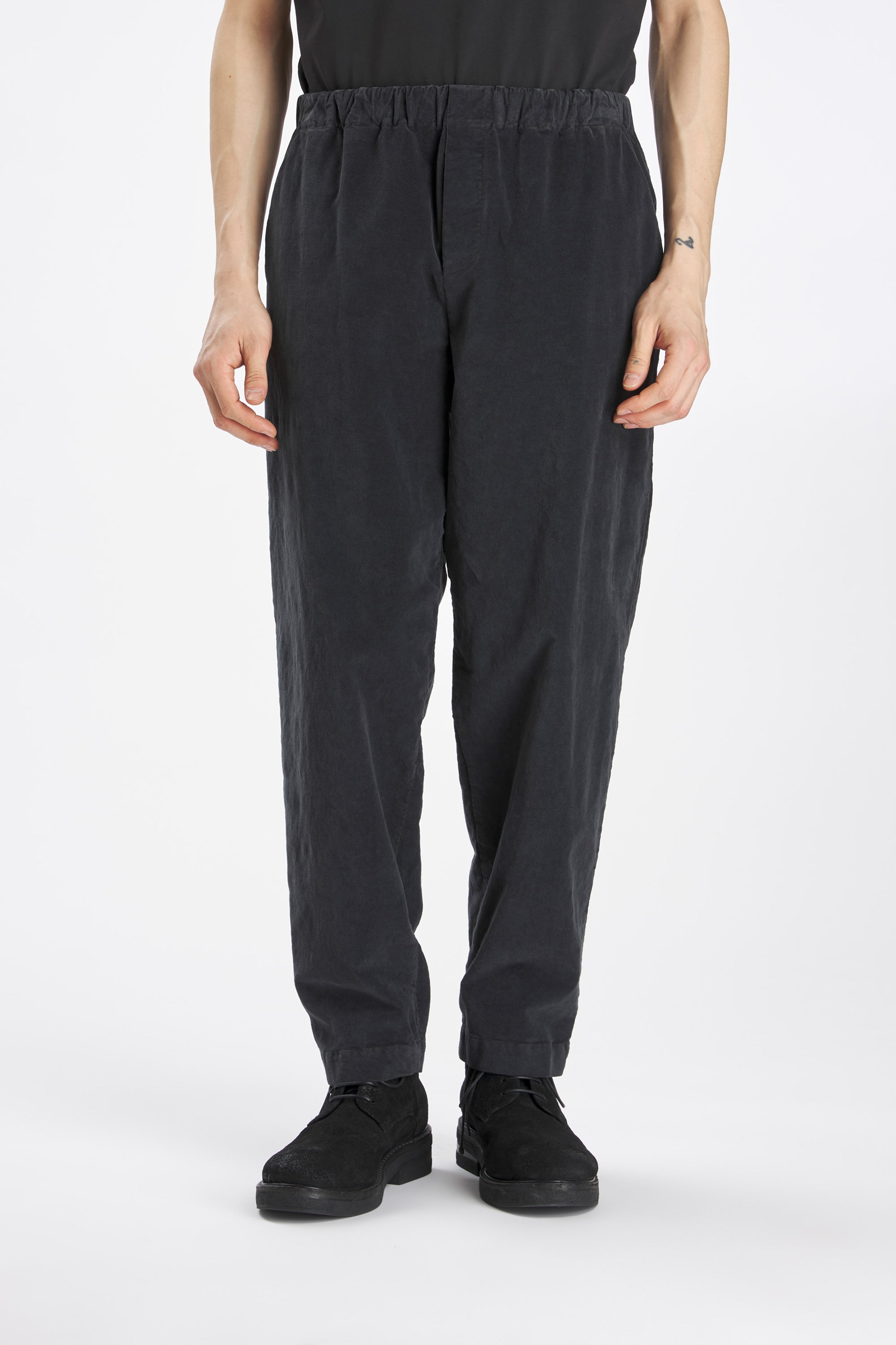 Trousers Cordier Veluder Piombo
