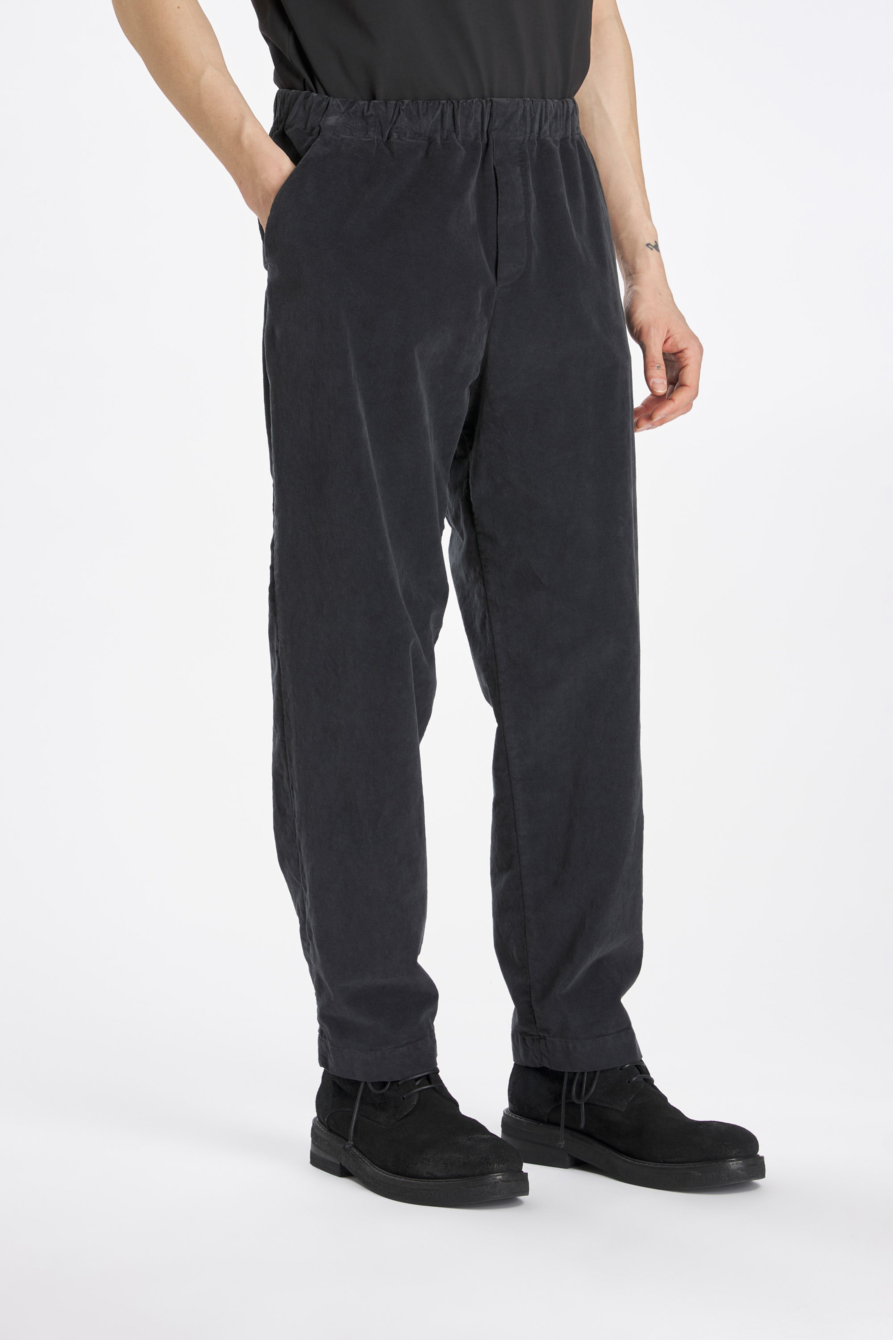 Trousers Cordier Veluder Piombo