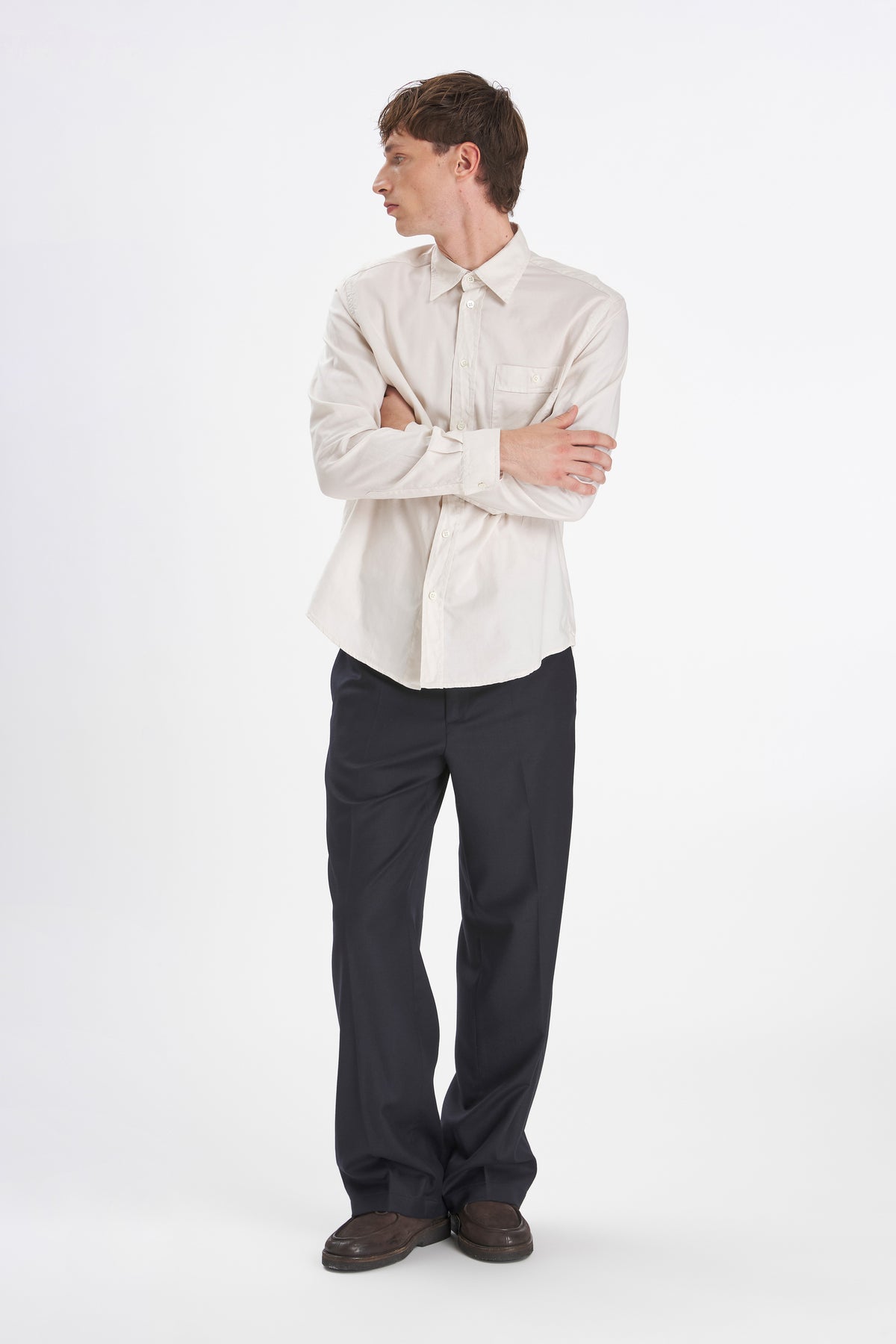 Trousers Delfo Flan Navy
