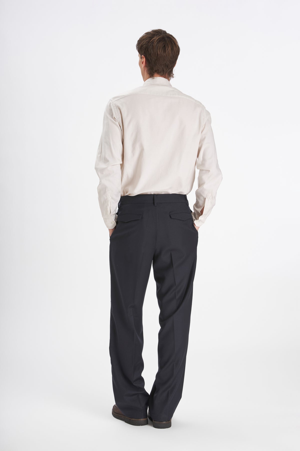 Trousers Delfo Flan Navy
