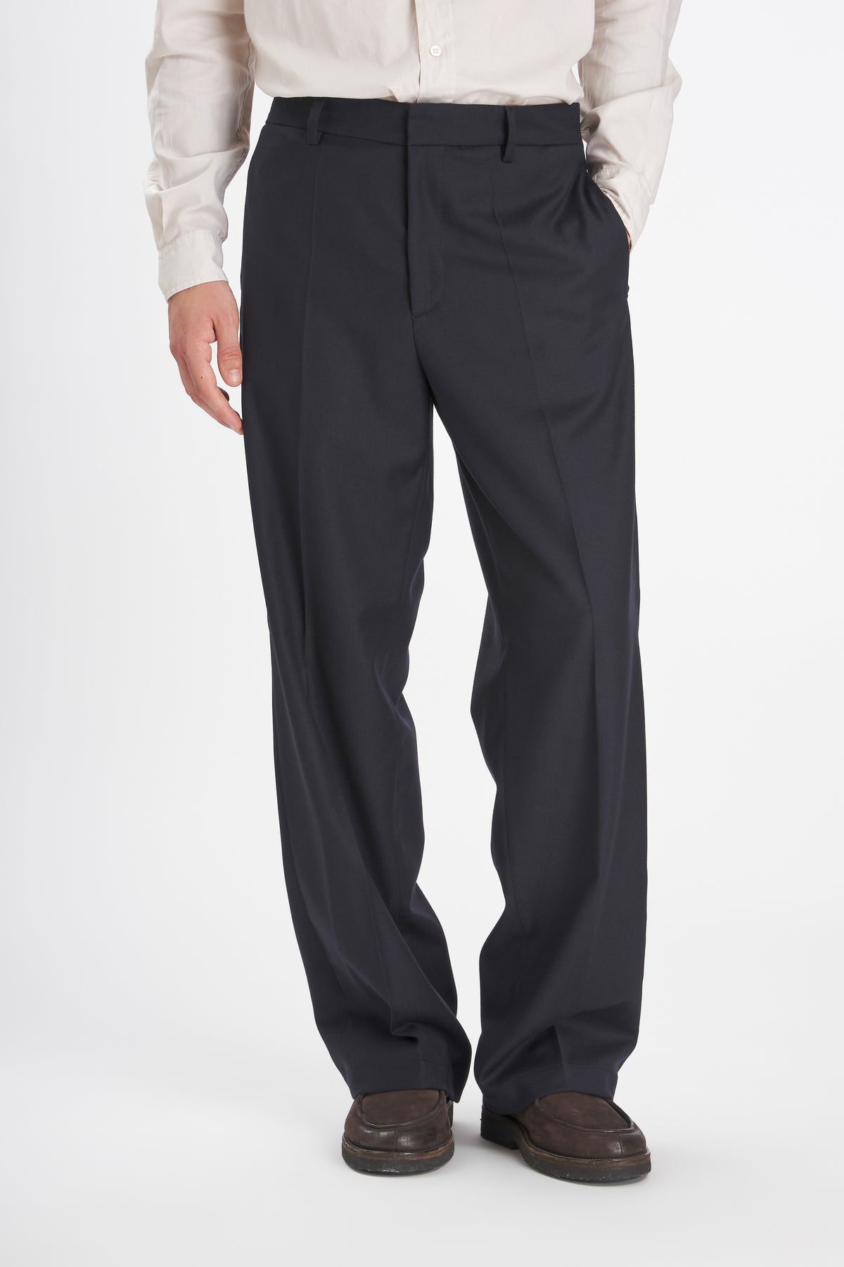 Trousers Delfo Flan Navy
